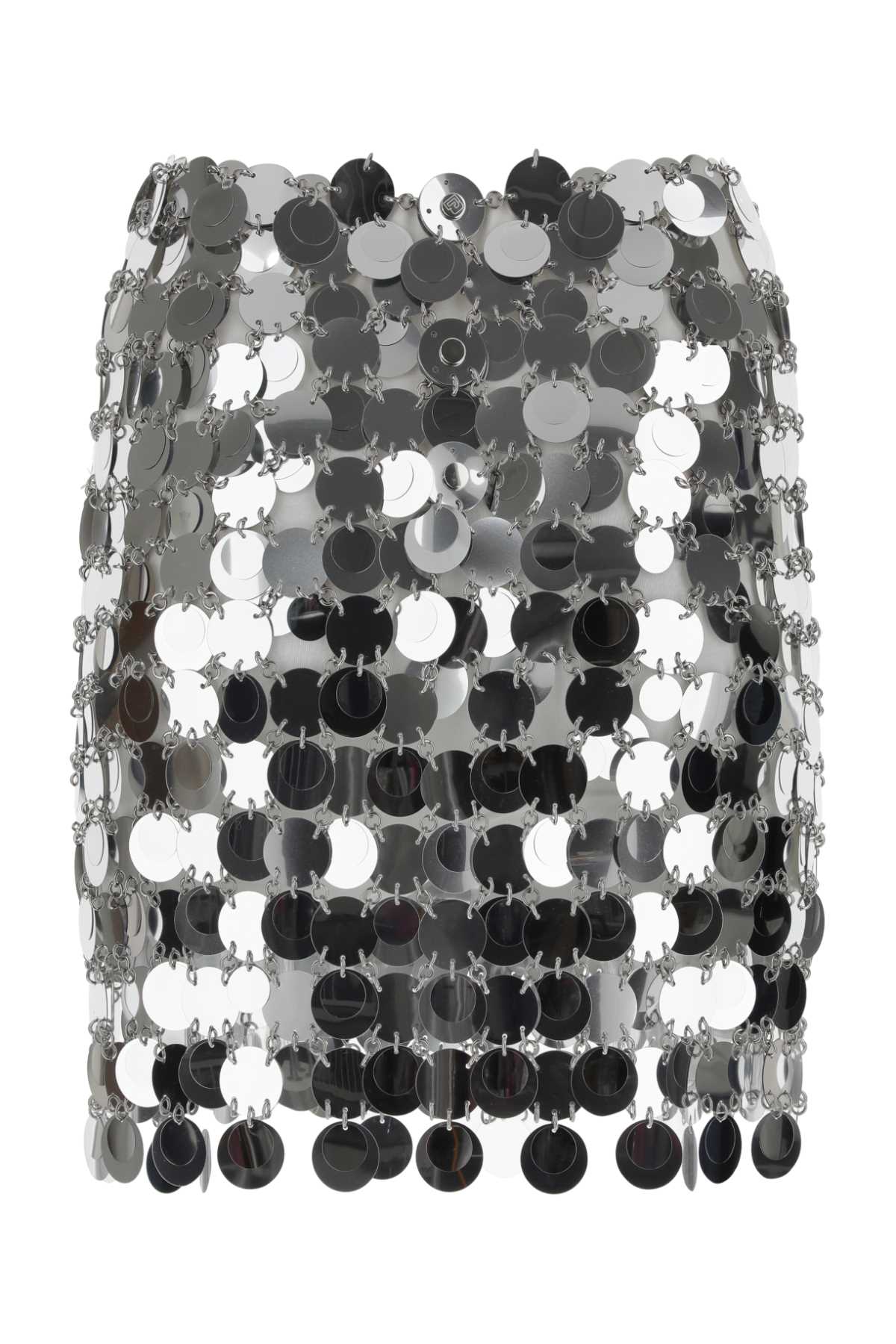 RABANNE Sequined Maxi Mini Skirt