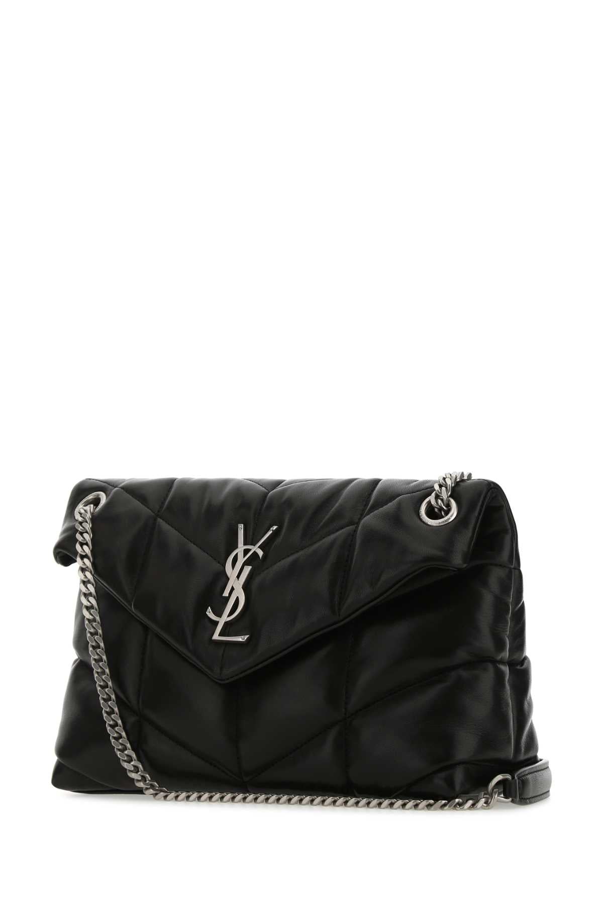 SAINT LAURENT Mini Puffer Shoulder Handbag