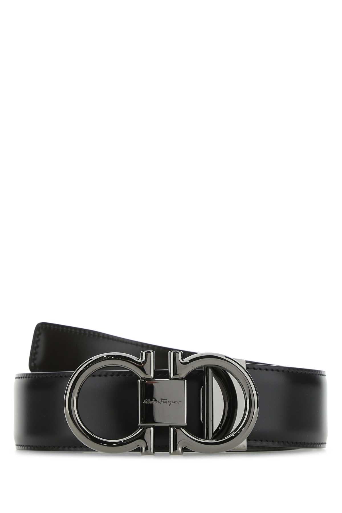 Ferragamo Exquisite Calfskin Belt for Men - FW25 Collection