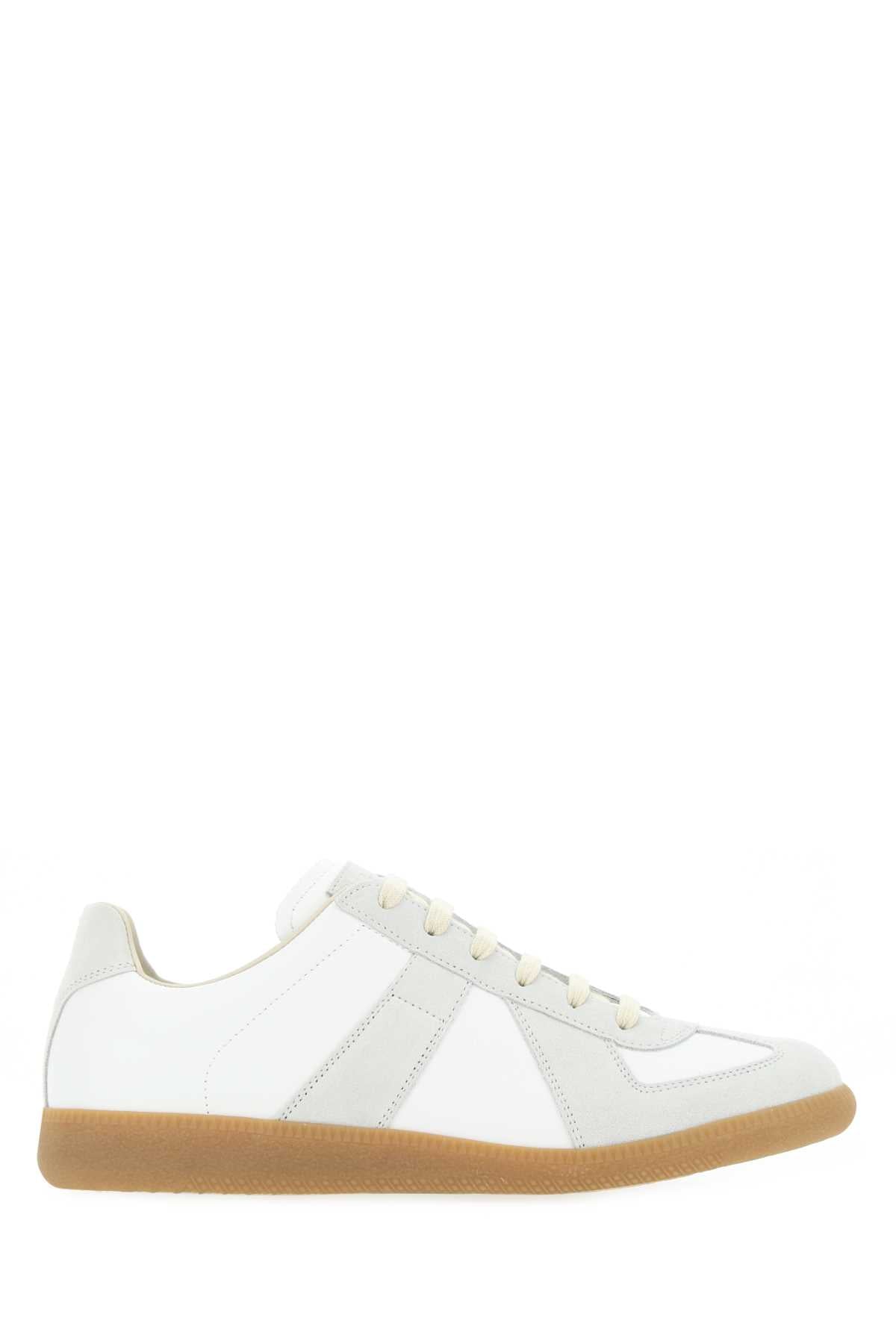 MAISON MARGIELA Men's Multicolor Leather Replica Sneaker