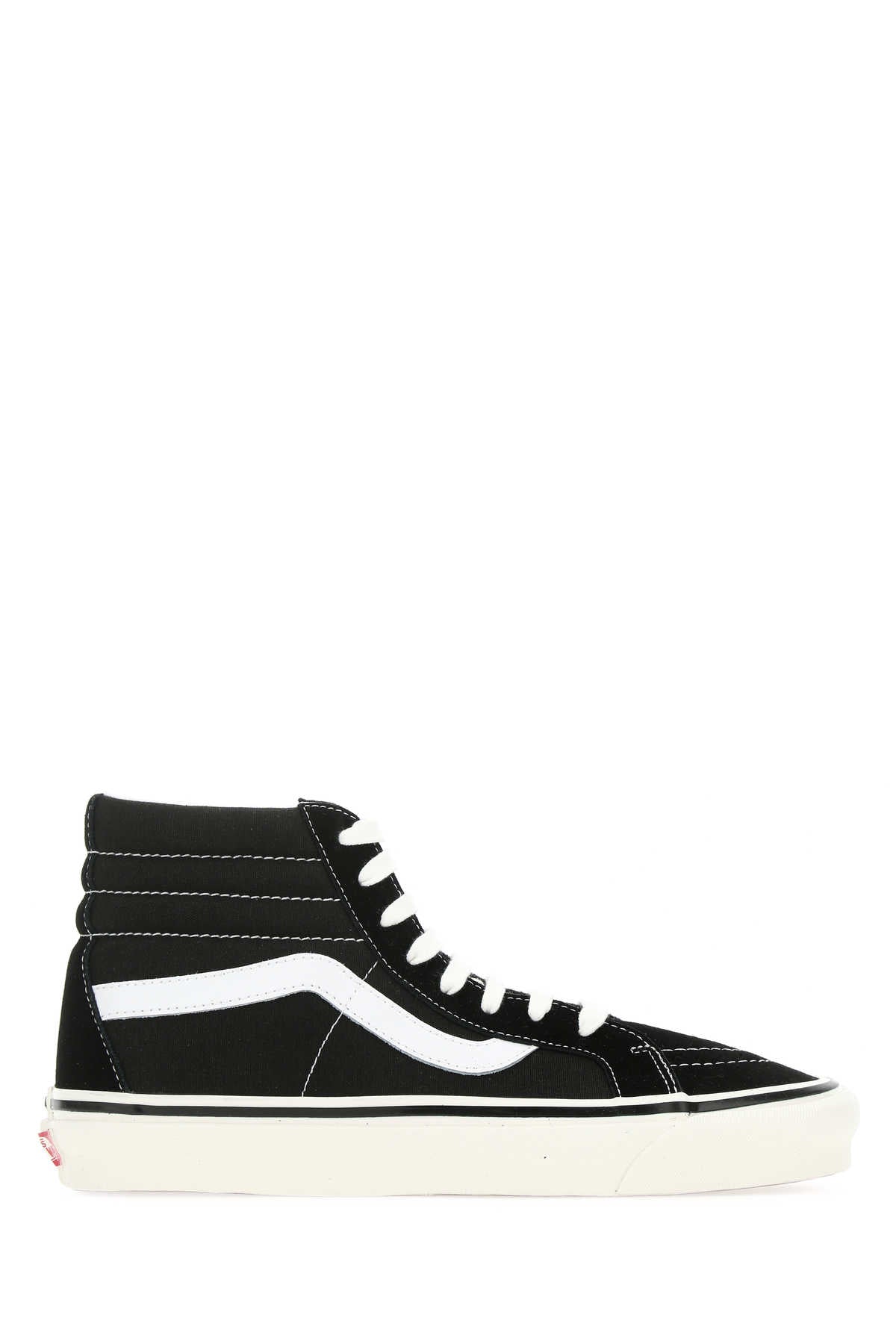 VANS Unisex High-Top Canvas Sneakers - US Size