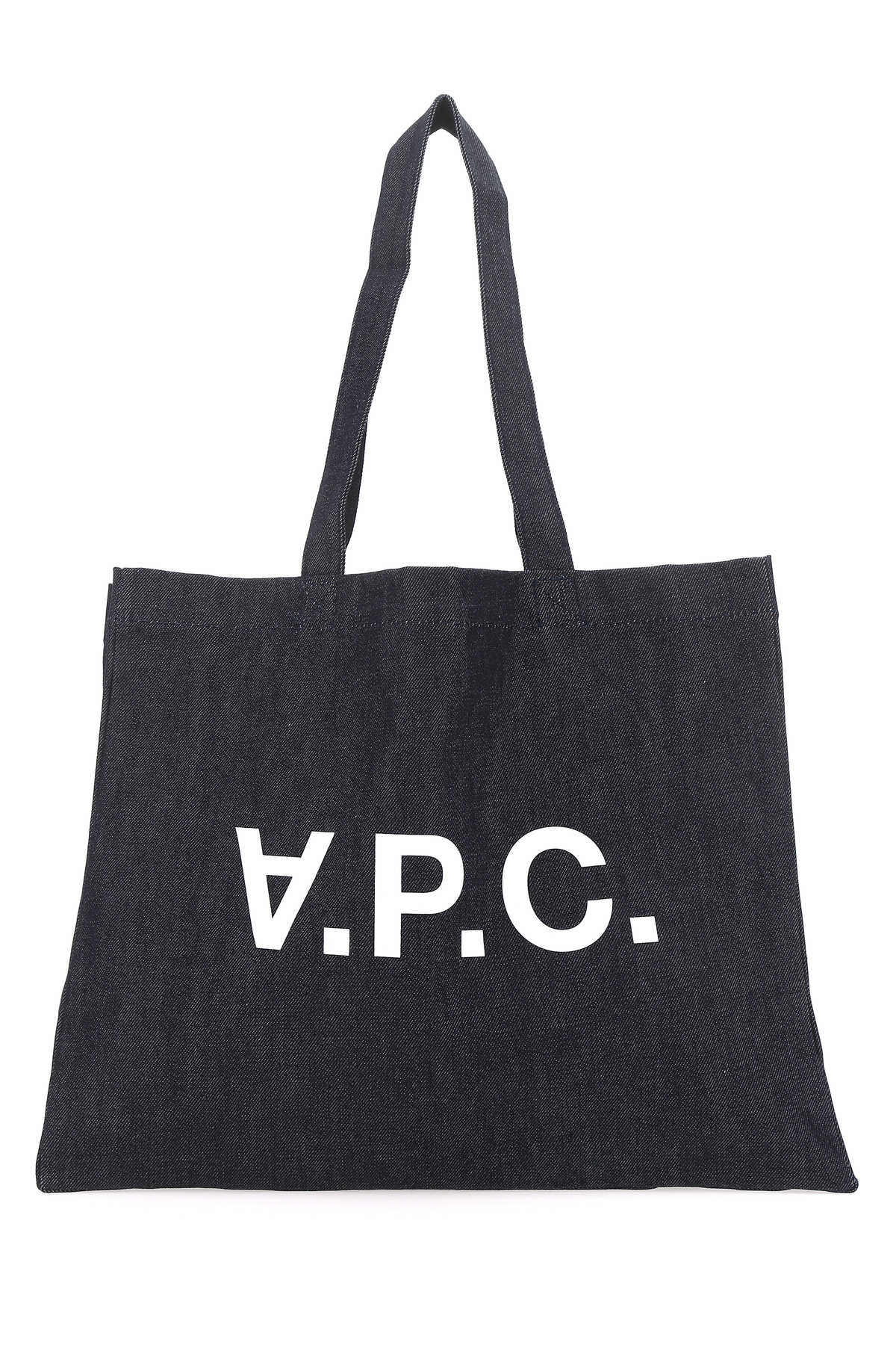 A.P.C. Denim Shopping Handbag - 45cm x 36cm x 13cm