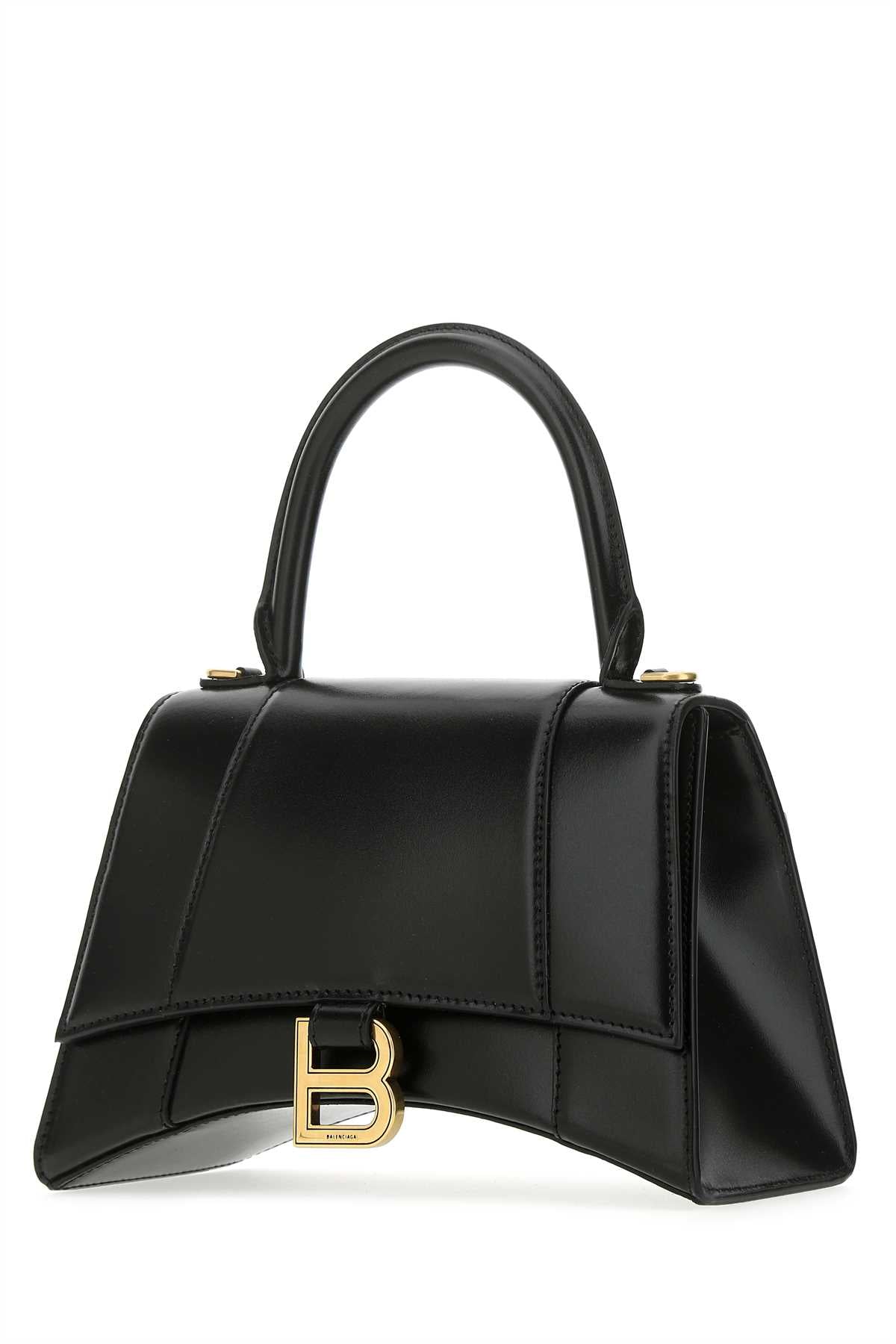 BALENCIAGA Mini Leather Hourglass Handbag