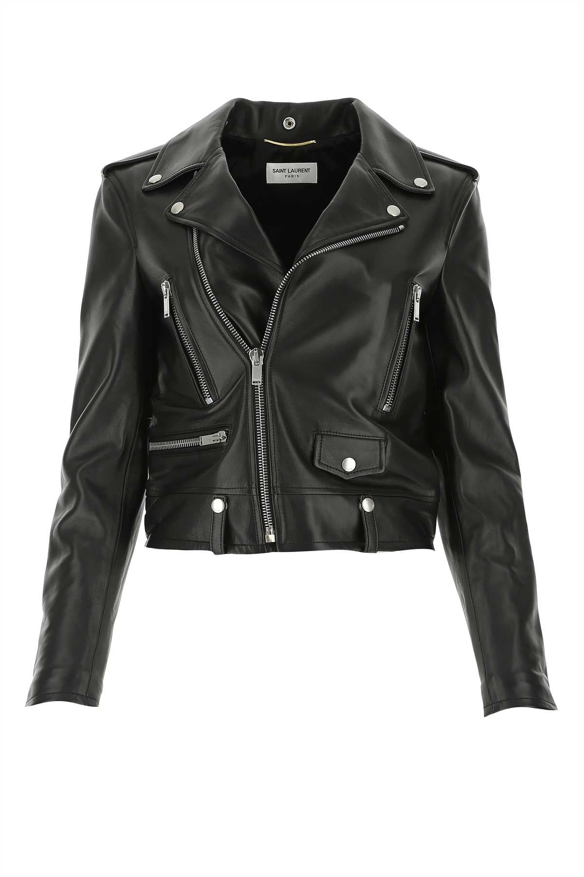 SAINT LAURENT Classic Nappa Leather Jacket for Women
