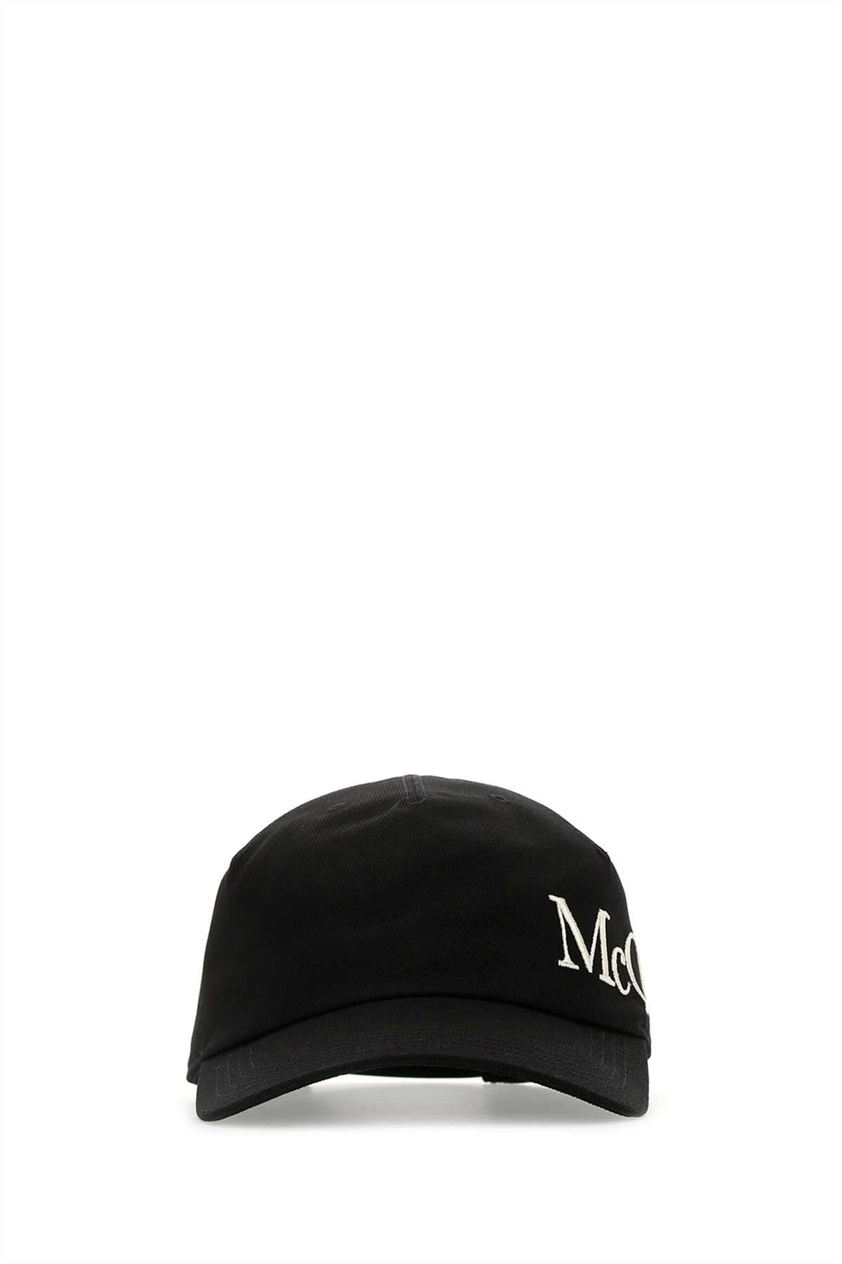 ALEXANDER MCQUEEN Gabardine Baseball Cap for Men - FW23 Collection