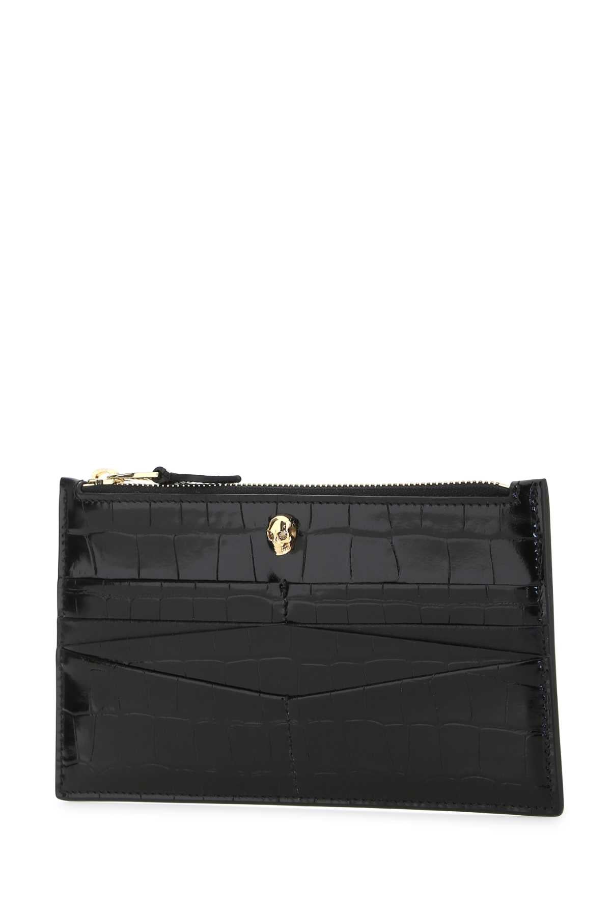 ALEXANDER MCQUEEN Mini Leather Pouch Handbag