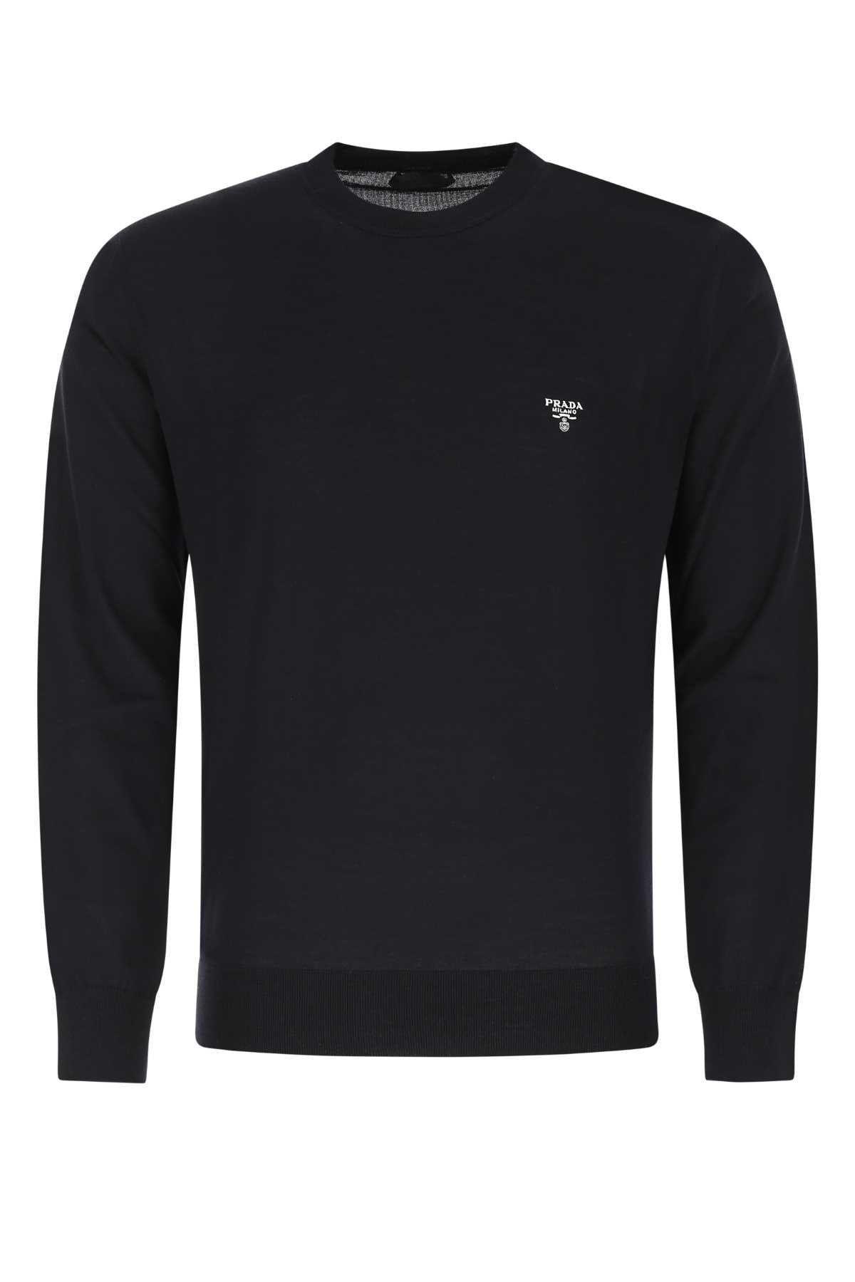 PRADA Men's Wool Sweater - Classic Fit