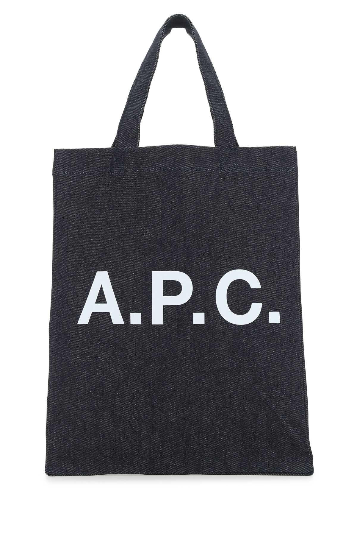 A.P.C. Denim Shopping Handbag - 33x41 cm