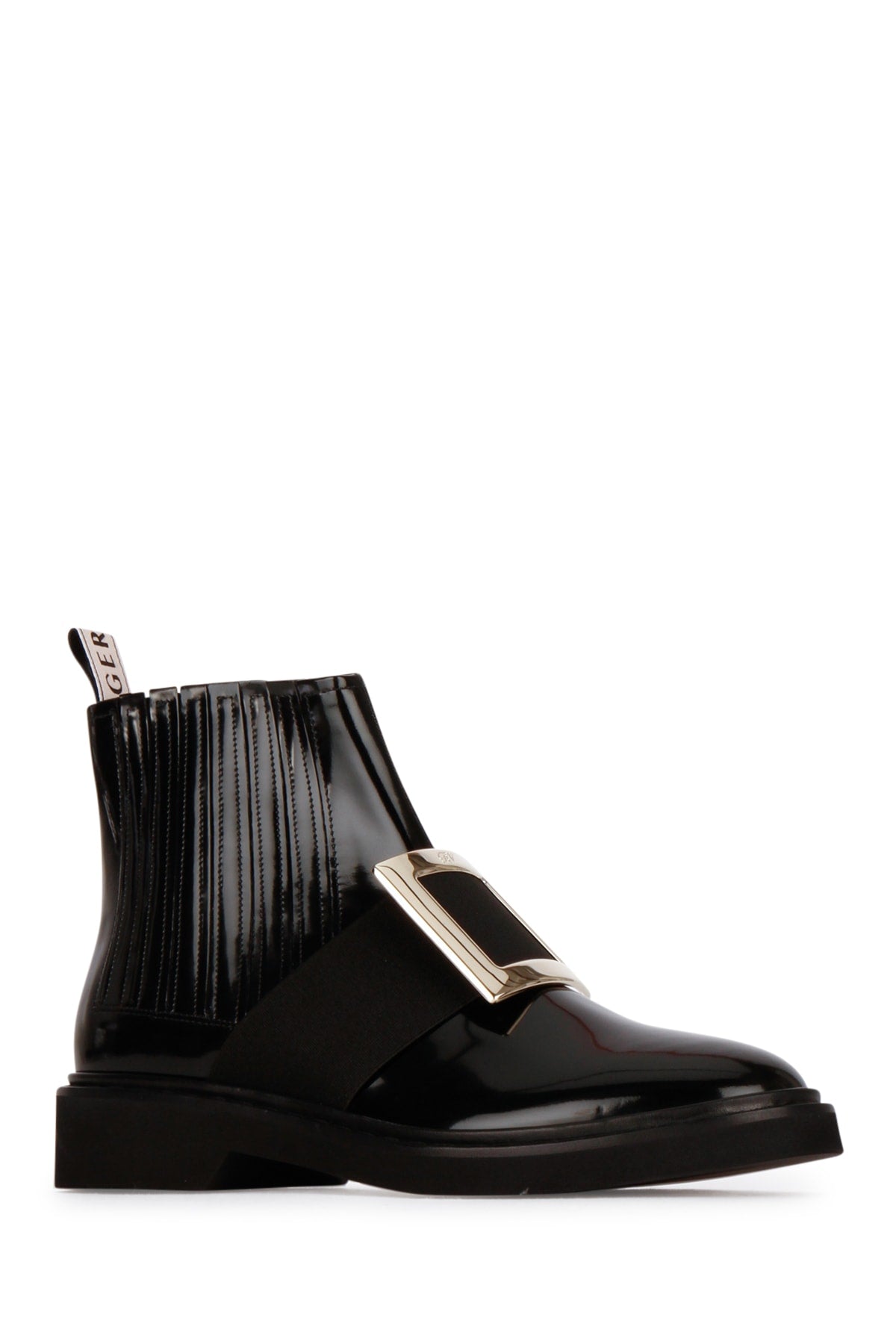 ROGER VIVIER Mini Luxe Calfskin Bootie