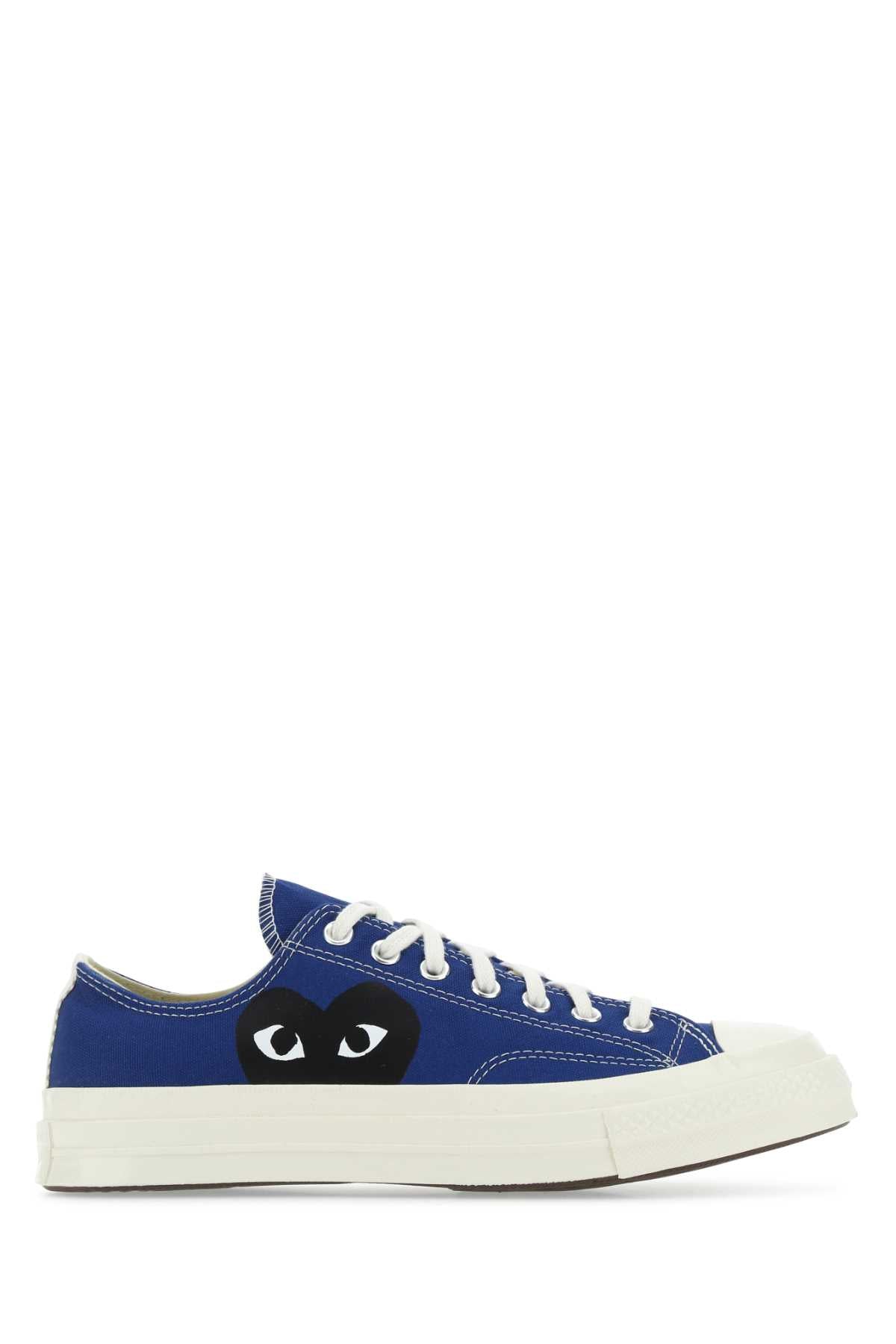 COMME DES GARCONS PLAY Unisex Canvas Sneakers - UK Man Size