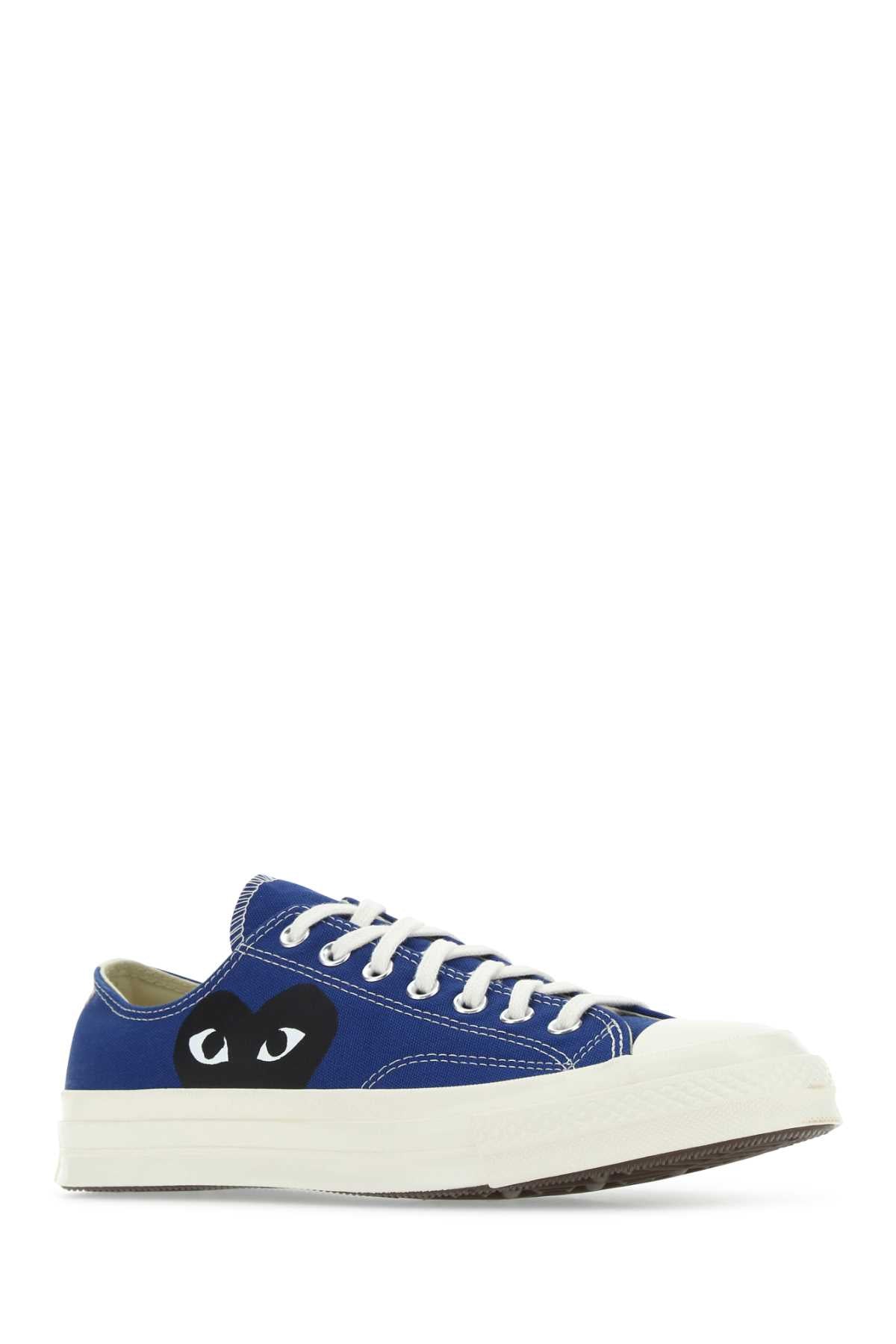 COMME DES GARCONS PLAY Unisex Canvas Sneakers - UK Man Size