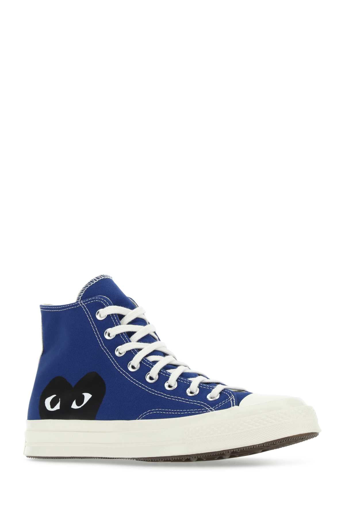 COMME DES GARCONS PLAY Canvas Unisex Sneakers - UK Man Size
