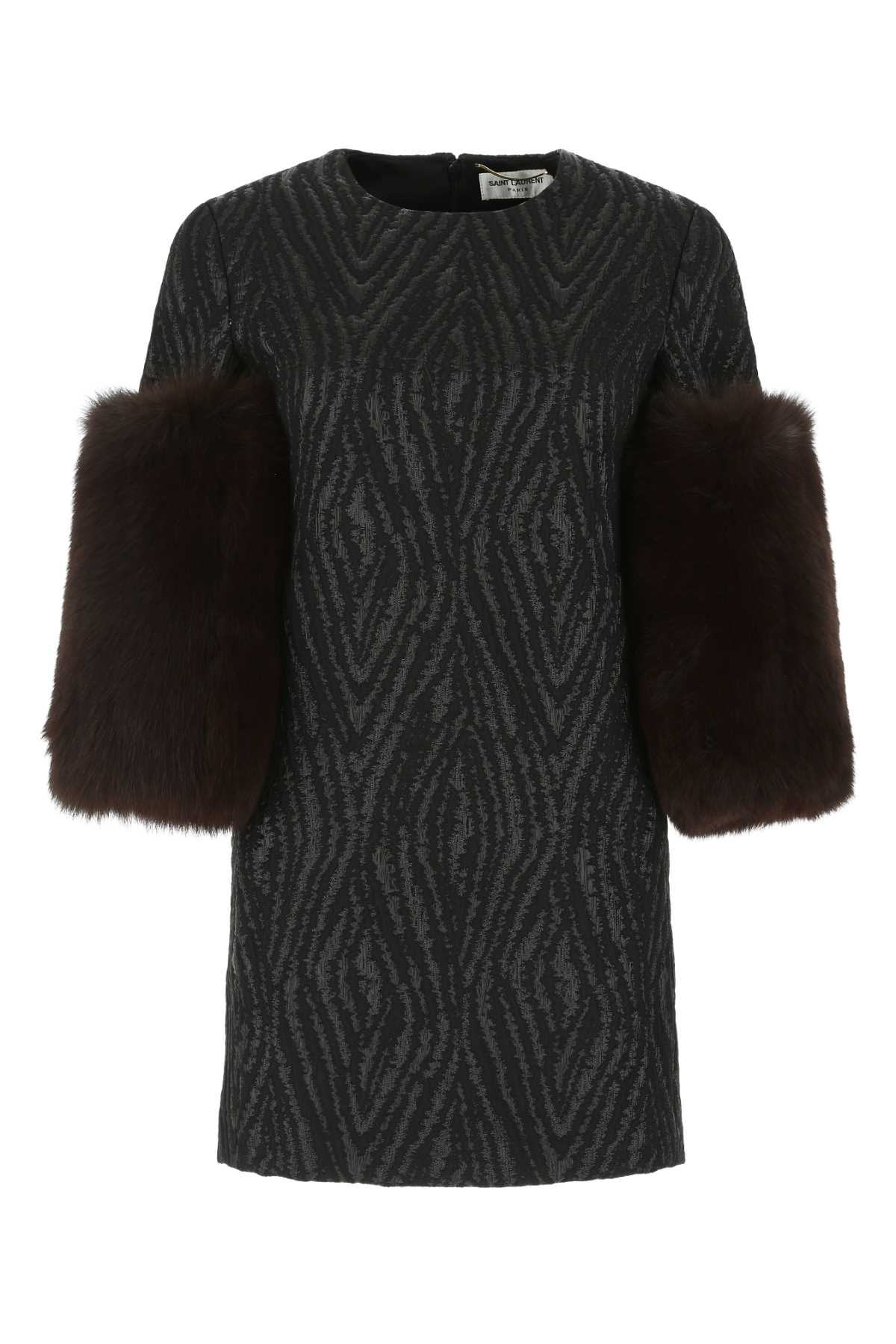 SAINT LAURENT Elegant Mini Dress for Modern Women