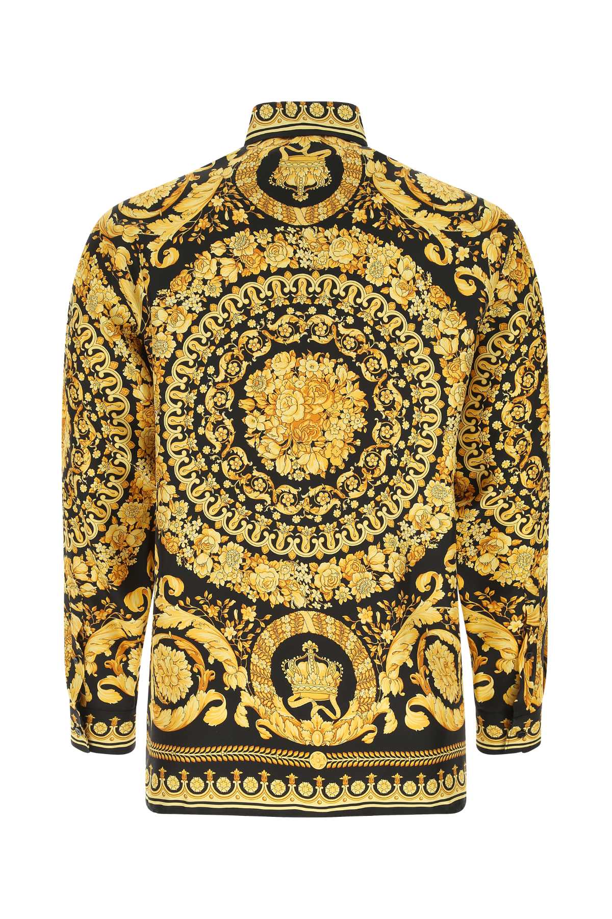VERSACE Printed Silk Shirt for Men - 25W Season