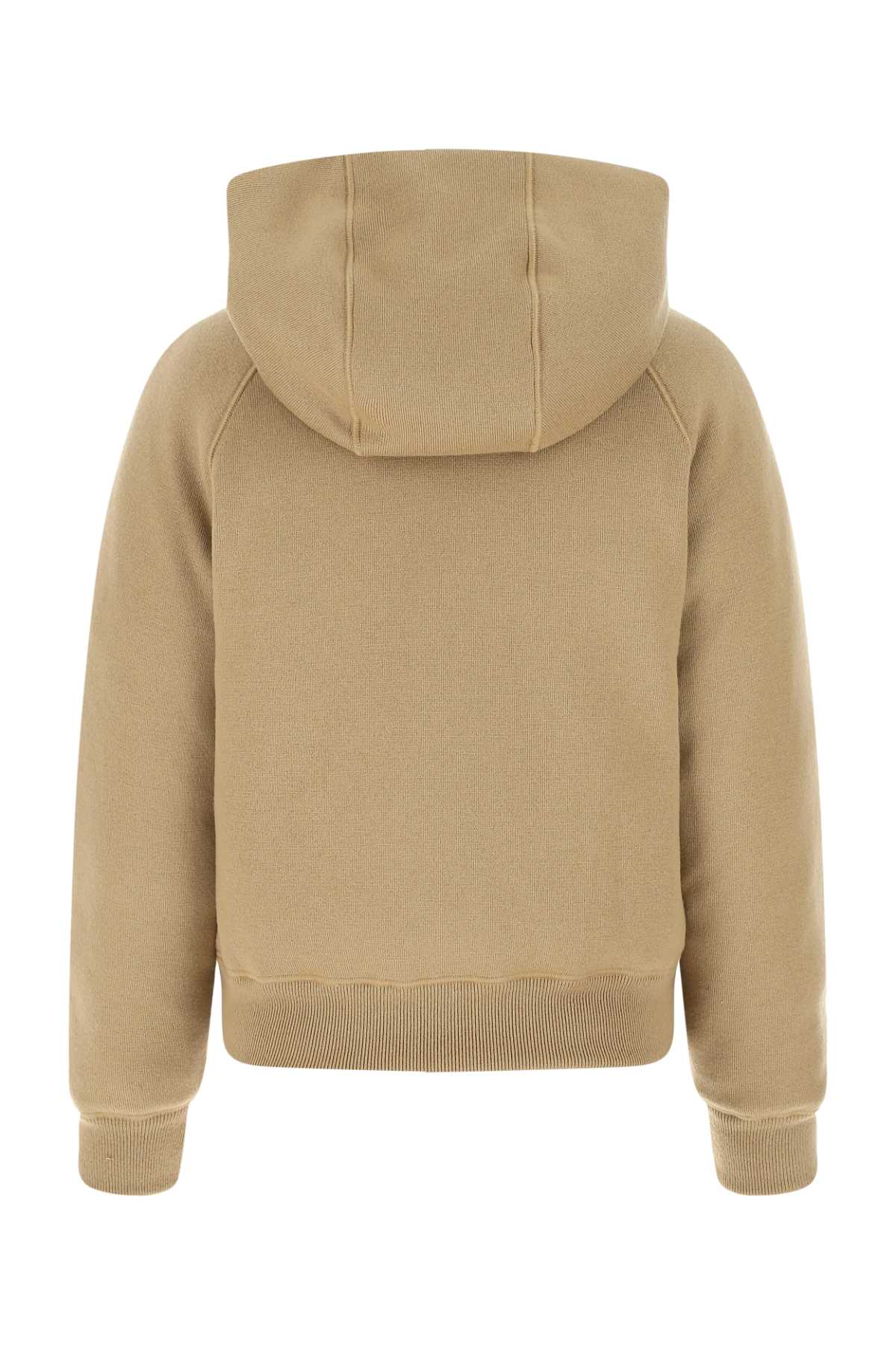 PRADA Cappuccino Cashmere Blend Down Jacket for Women