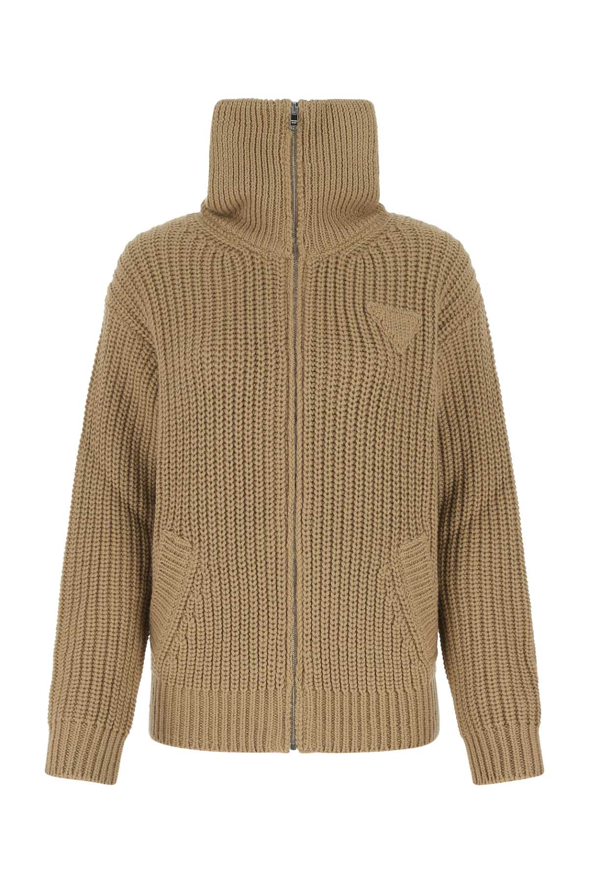PRADA Alpaca Knit Cardigan for Women