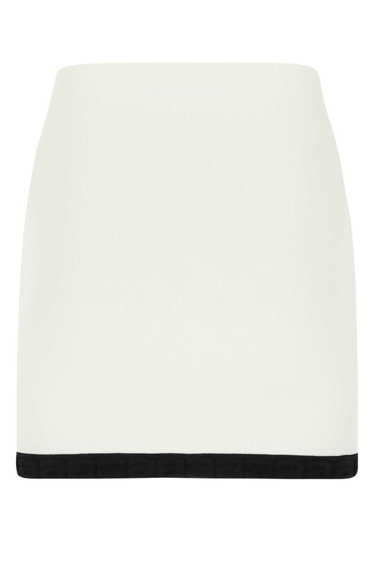 T BY ALEXANDER WANG Stylish Stretch Viscose Blend Mini Skirt for Women