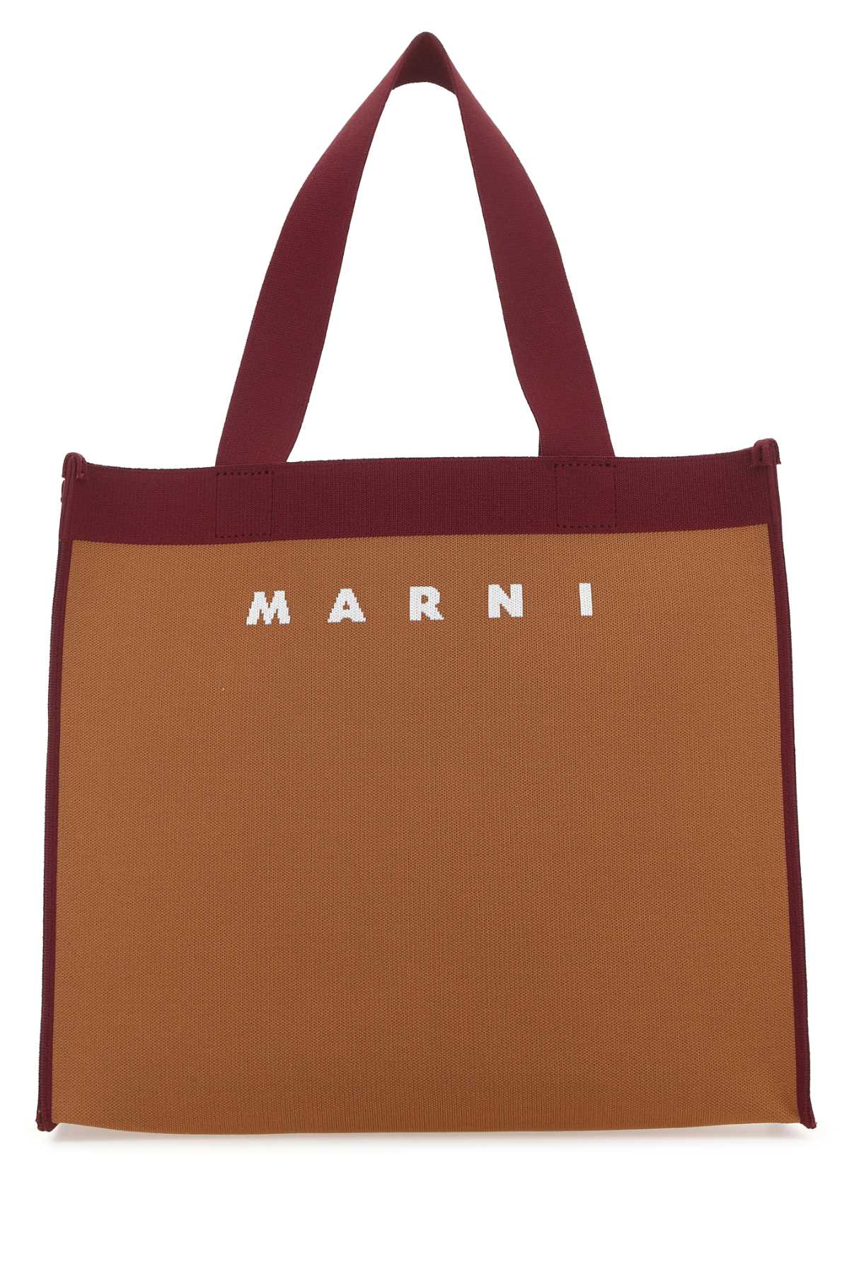 MARNI Two-tone Medium Shopping Handbag