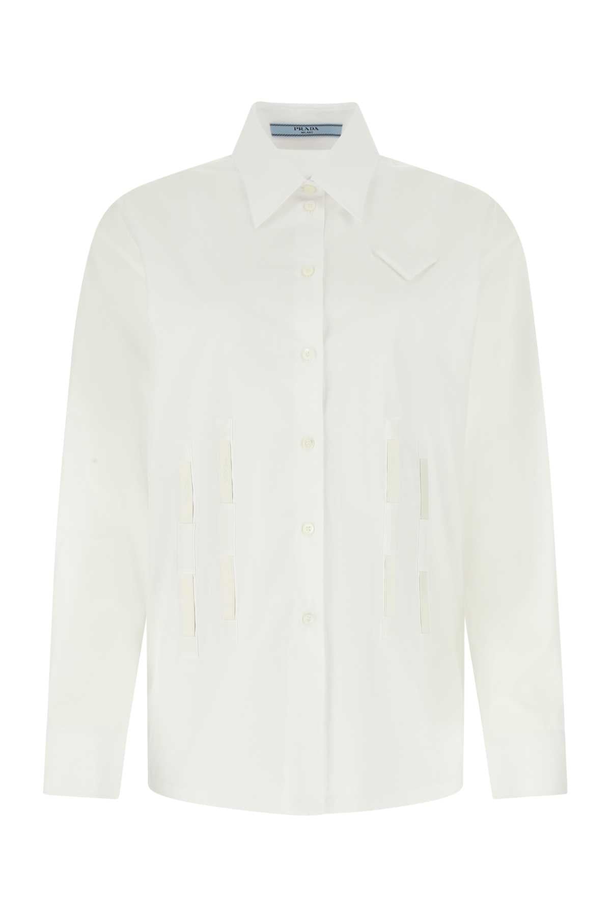 PRADA Oversize Poplin Shirt for Women
