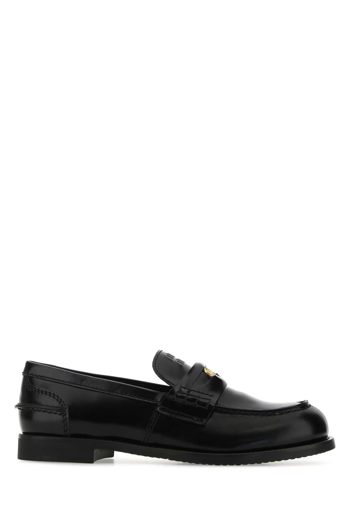 MIU MIU Women's Luxe Leather Loafers