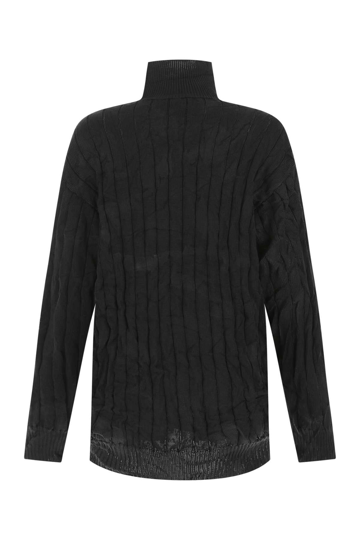 BALENCIAGA Oversize Silk Blend Sweater for Women
