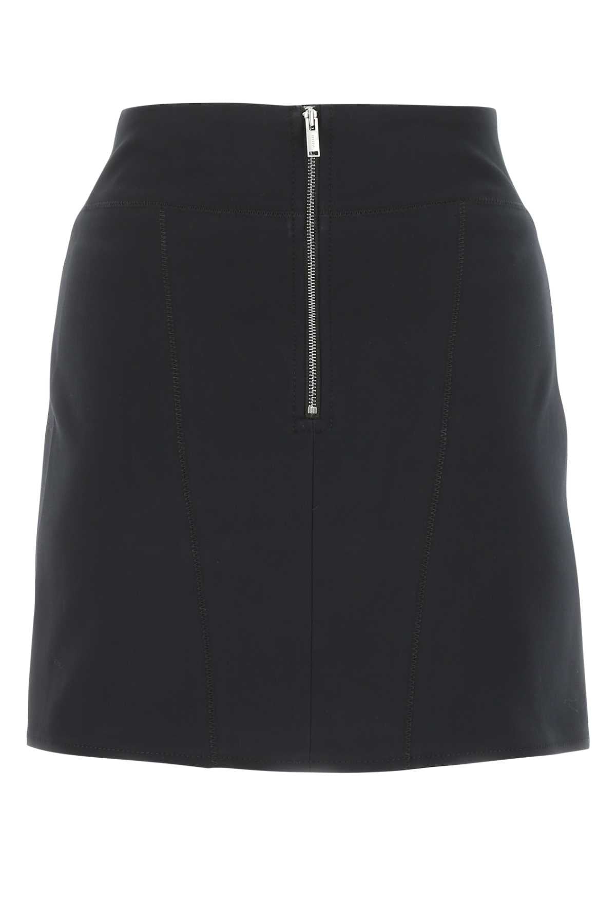 DION LEE Women's Stretch Cotton Blend Mini Skirt