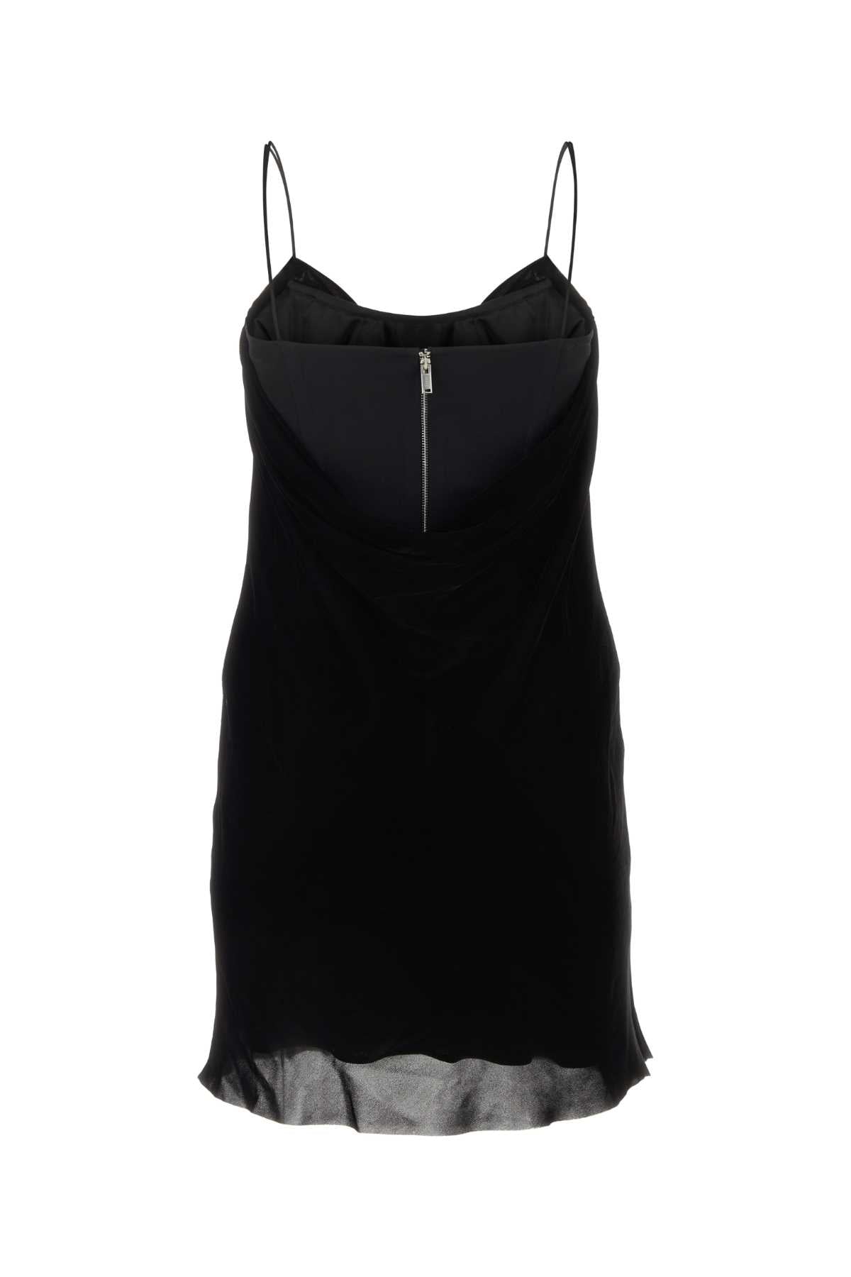 DION LEE Chic Velvet Mini Dress for Women