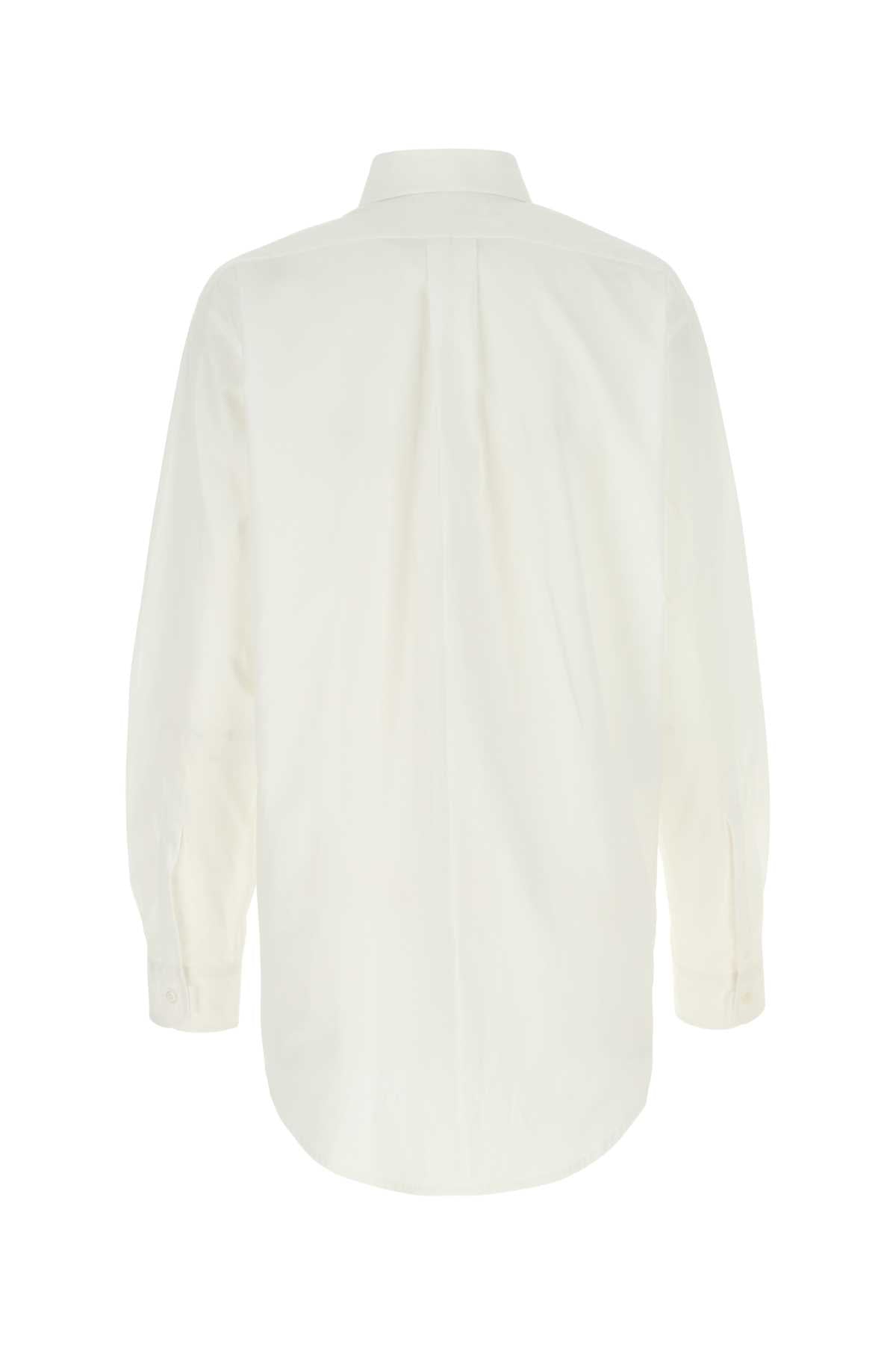 MAISON MARGIELA Classic Cotton Poplin Shirt for Women