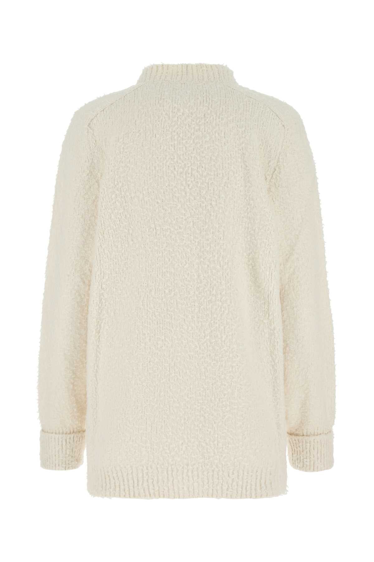 MAISON MARGIELA Oversized Cotton Blend Cardigan