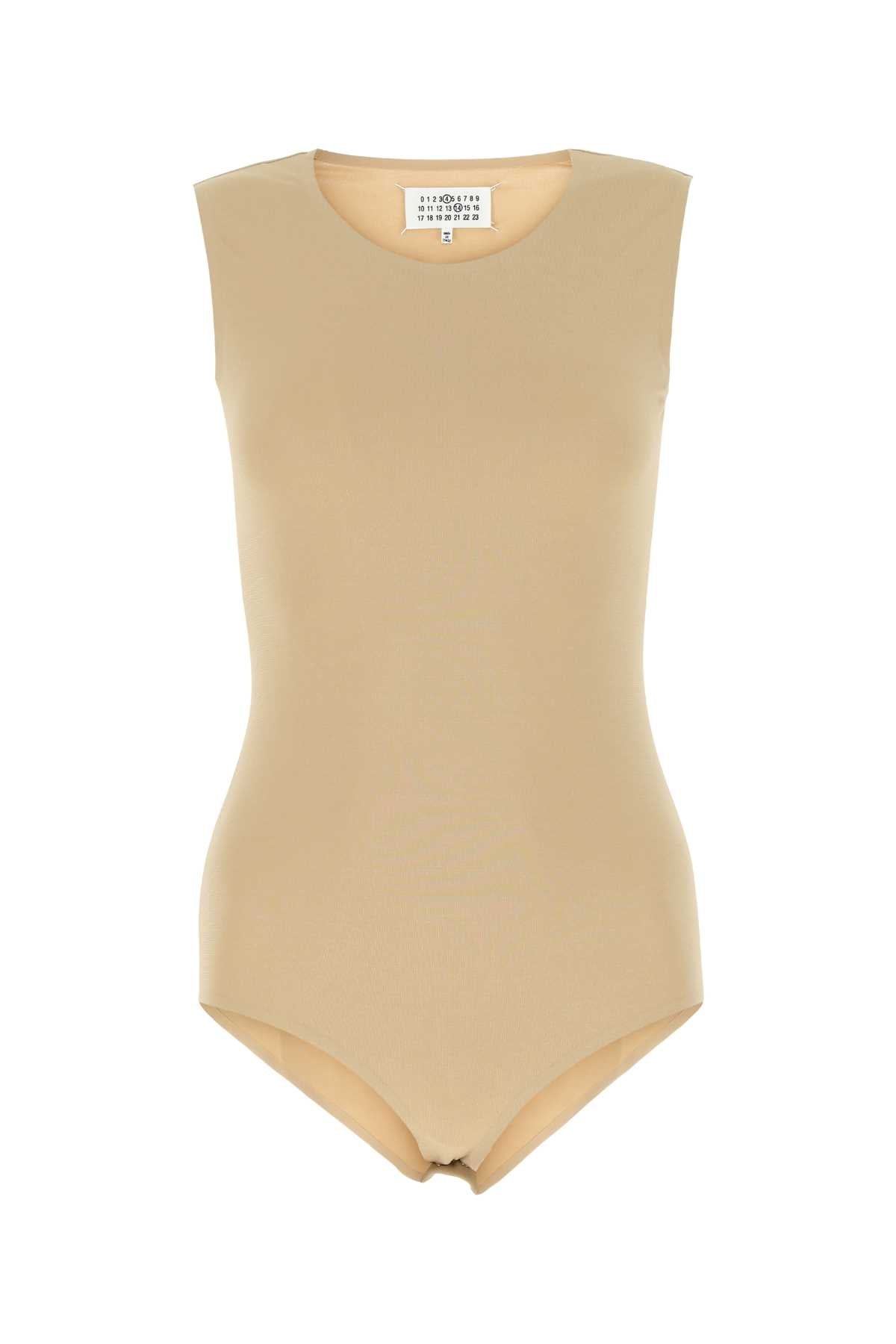 MAISON MARGIELA Stretch Viscose Mini Bodysuit