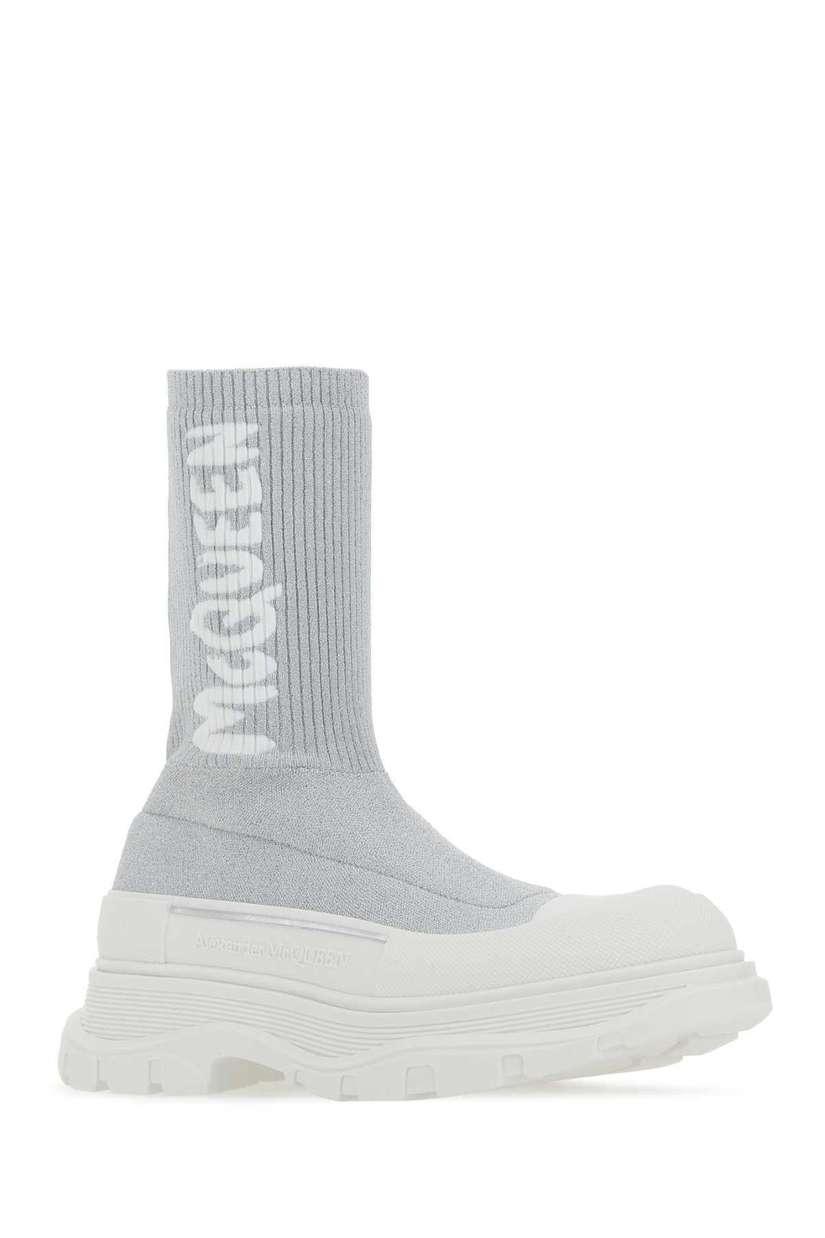 ALEXANDER MCQUEEN Stretch Nylon Tread Slick Sneakers for Women