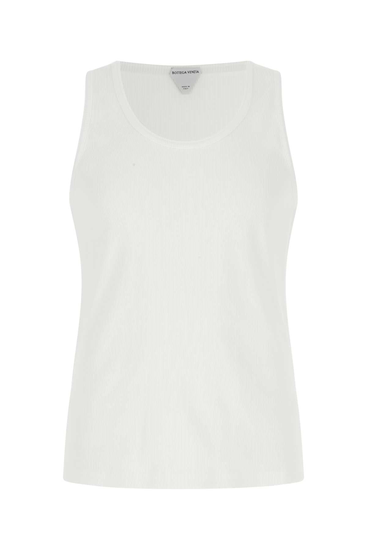 BOTTEGA VENETA Stretch Cotton Tank Top for Men - SS25