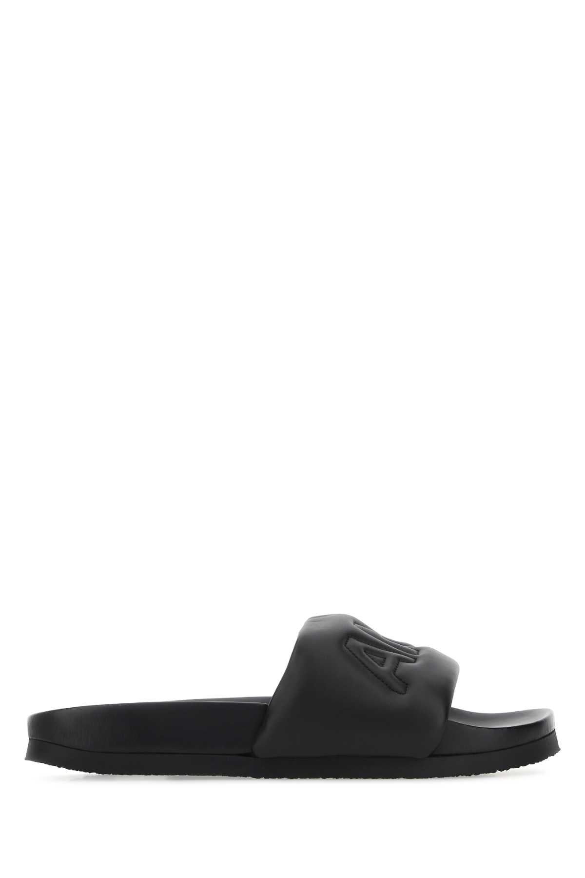 AMBUSH Sleek Leather Slippers for Men