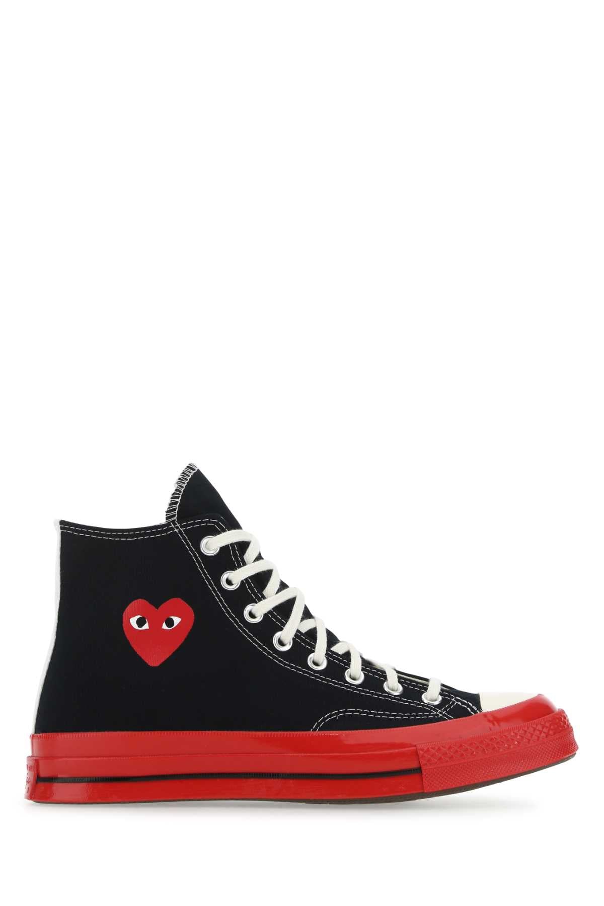 COMME DES GARCONS PLAY Canvas X Converse Sneakers