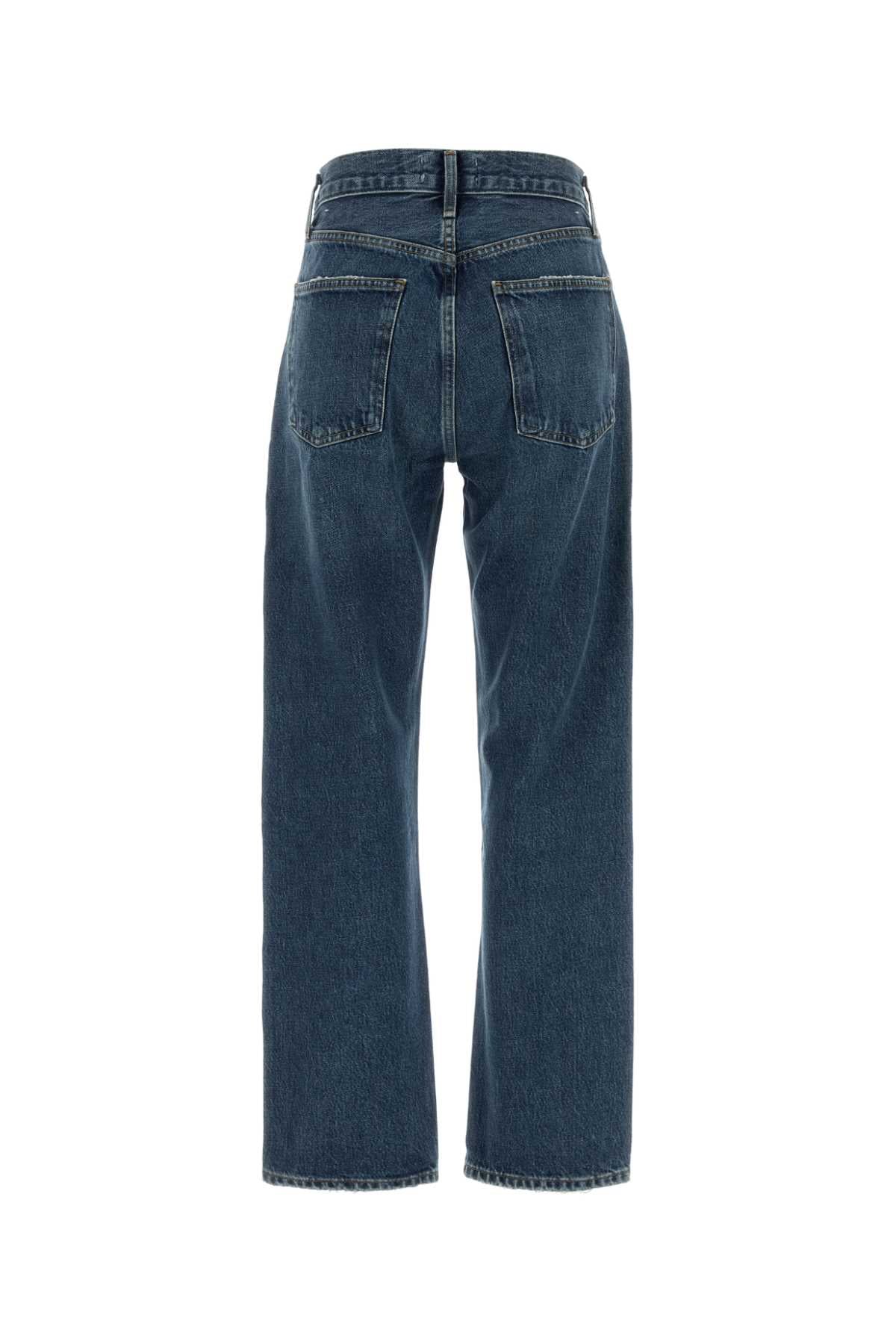 AGOLDE High-Waisted Straight Leg Jeans