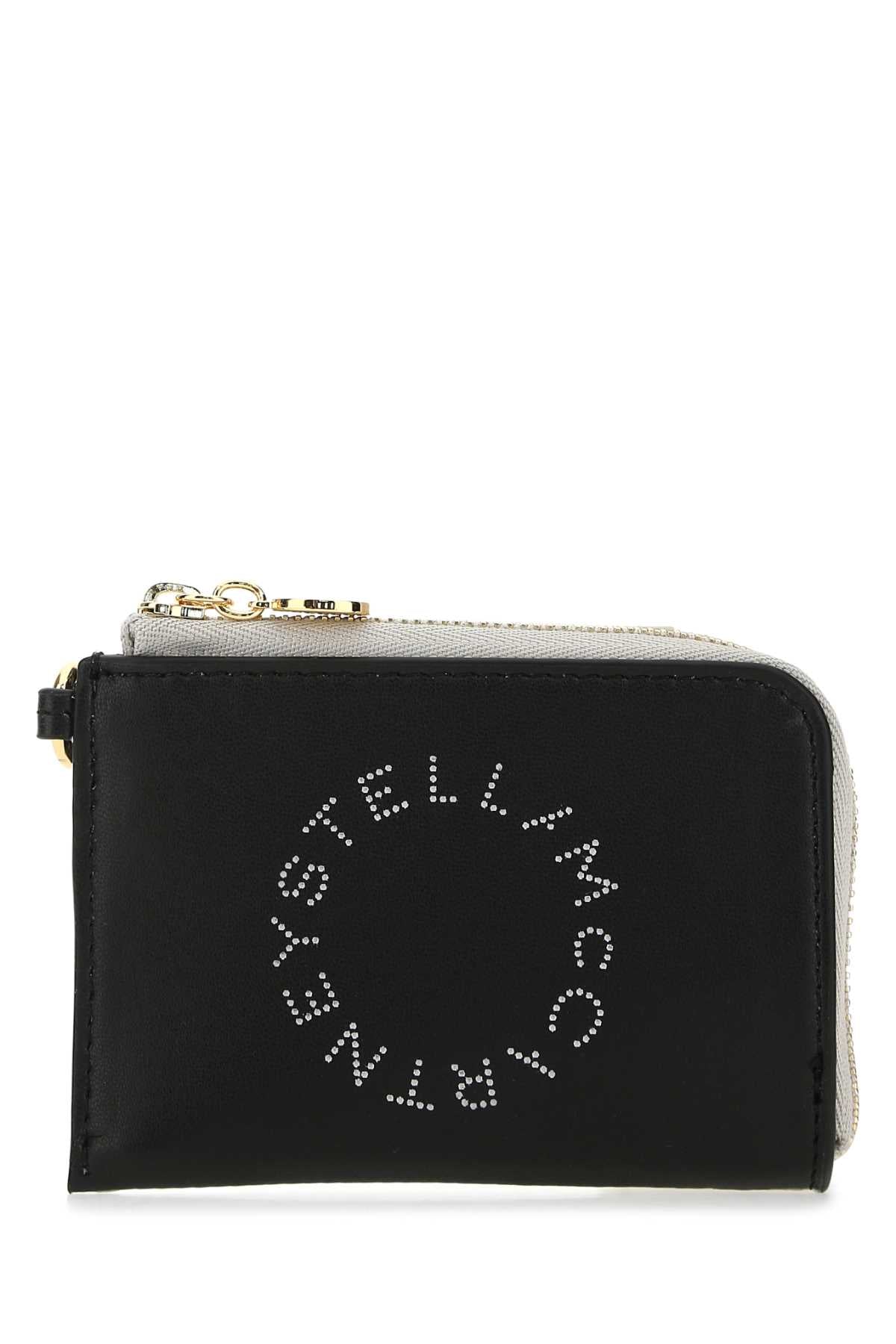 STELLA McCARTNEY Two-tone Alter Mat Mini Card Holder - Stylish and Functional