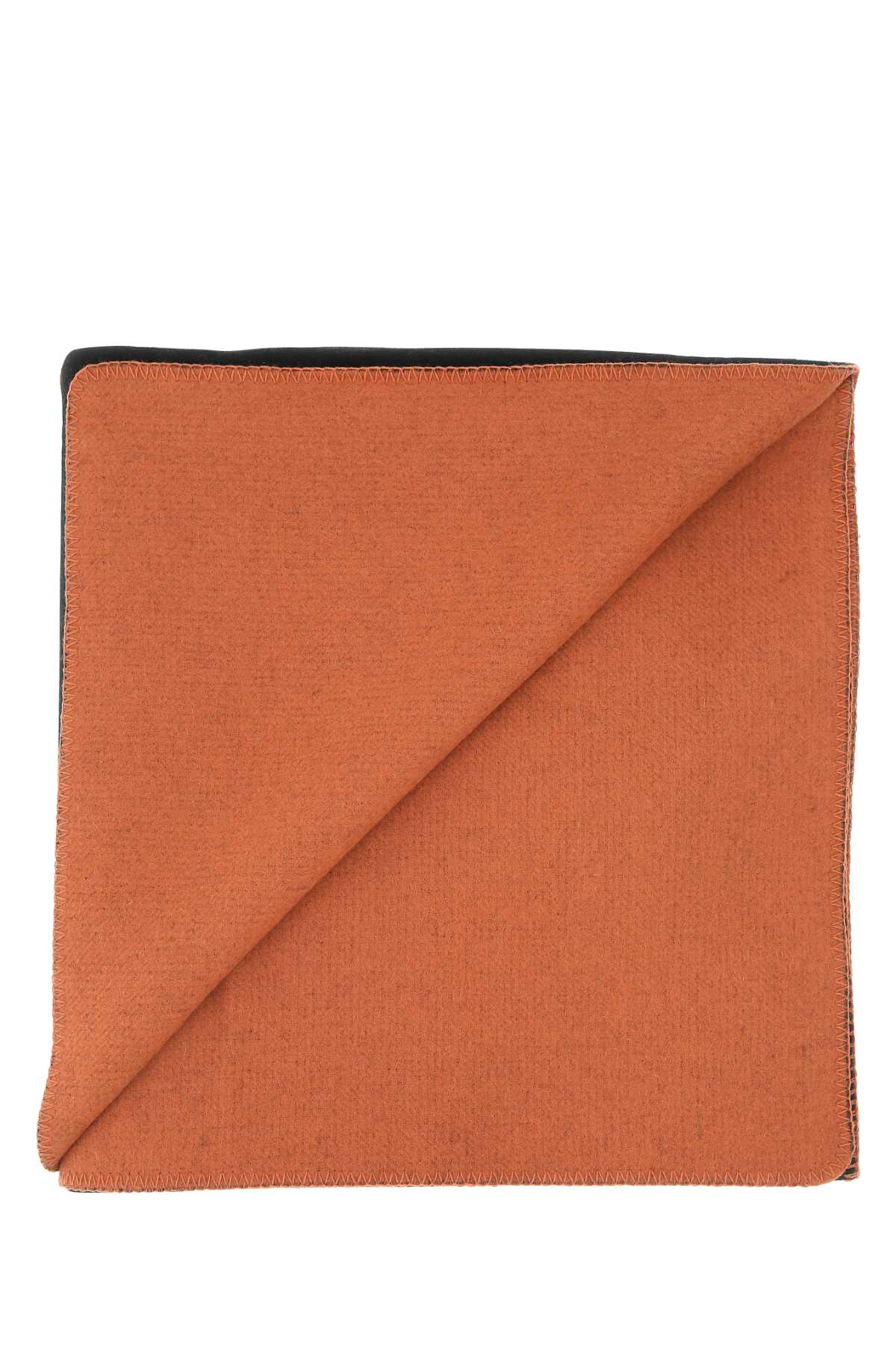 MARCELO BURLON Wool Rural Cross Blanket (200 cm x 170 cm)
