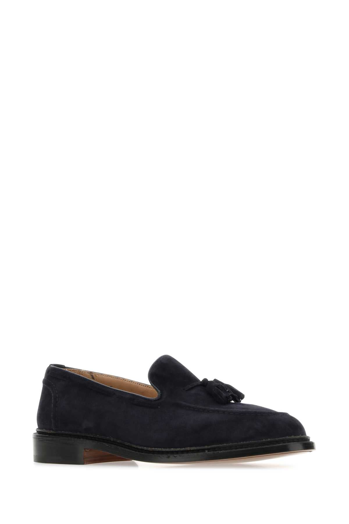 TRICKER'S Suede Elton Loafers for Men