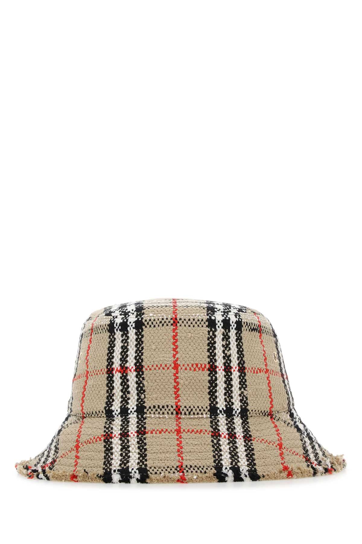 BURBERRY Embroidered Bouclé Hat