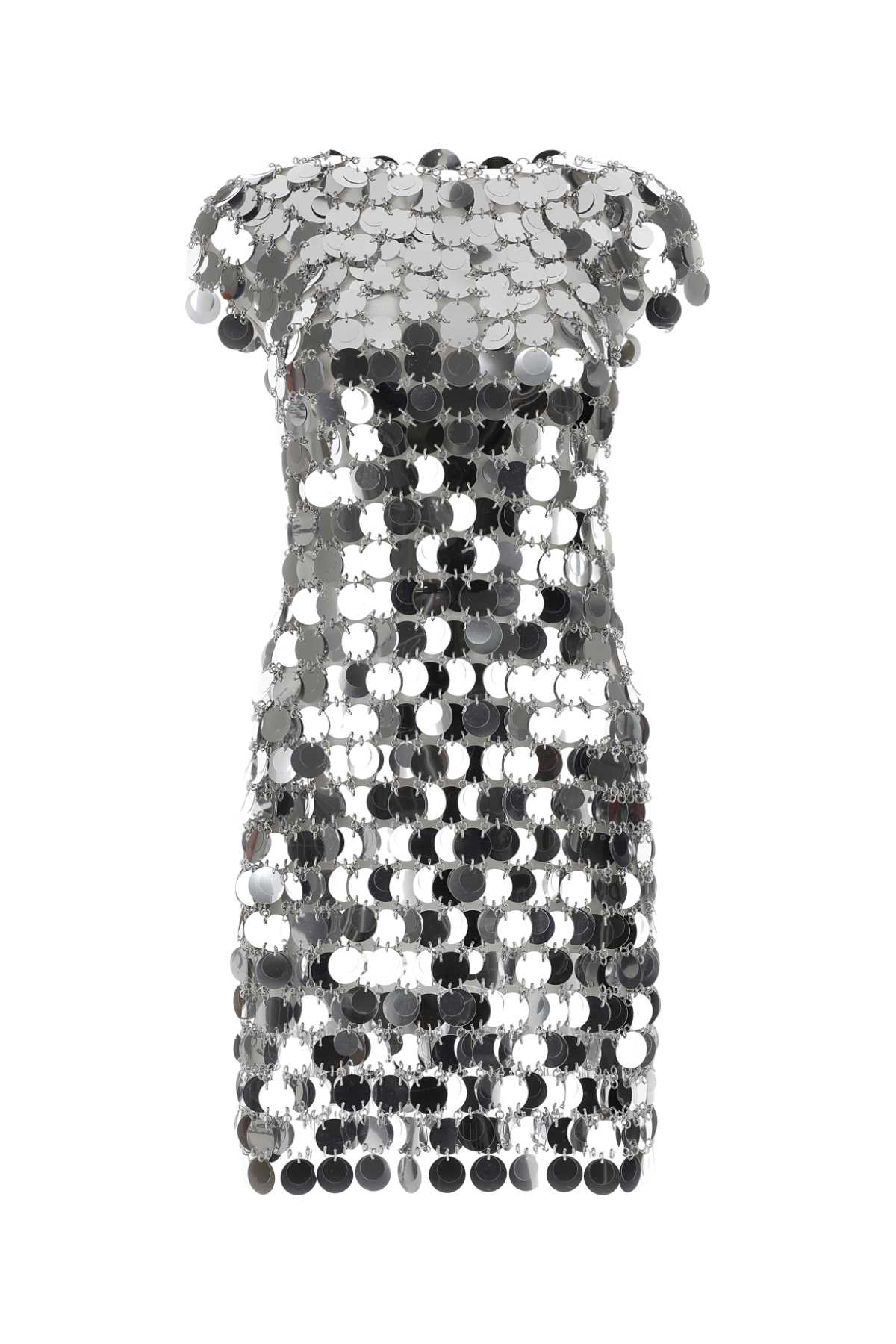 RABANNE Glamorous Maxi Sequins Mini Dress