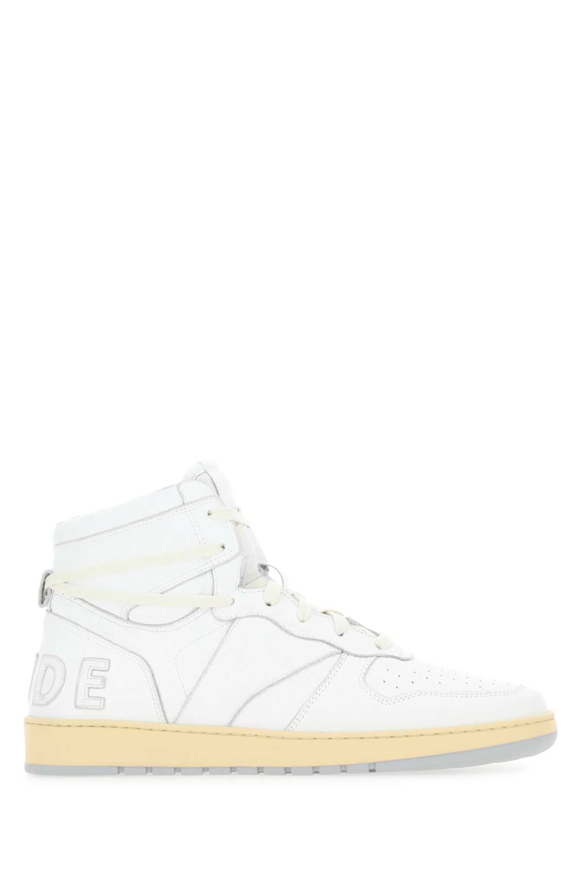 RHUDE Rhecess Leather Sneakers for Men