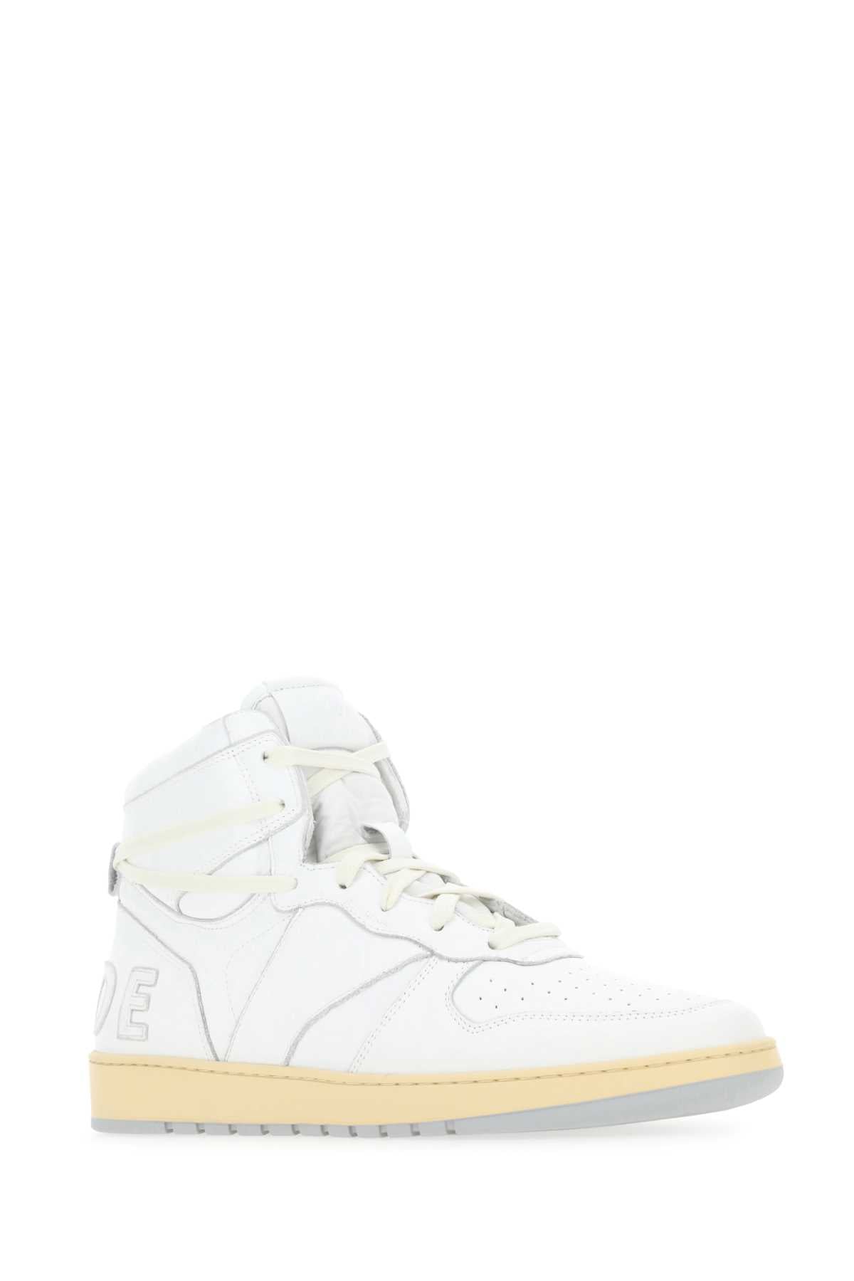 RHUDE Rhecess Leather Sneakers for Men