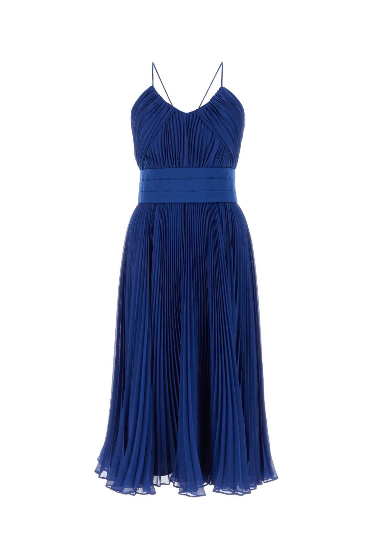 MAX MARA Elegant Crepe Clarino Mini Dress