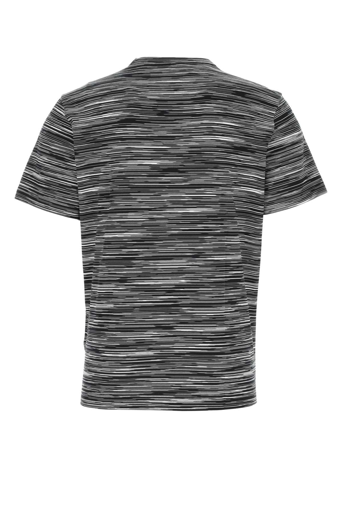 MISSONI Embroidered Cotton T-Shirt for Men
