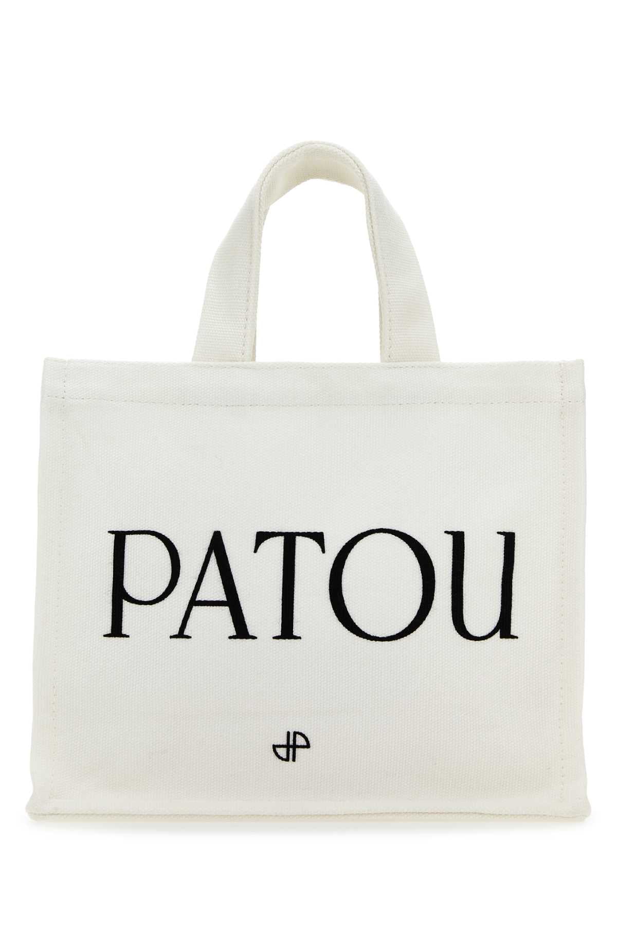 PATOU Chic Cotton Shopping Handbag - 24 cm Width, 20 cm Height