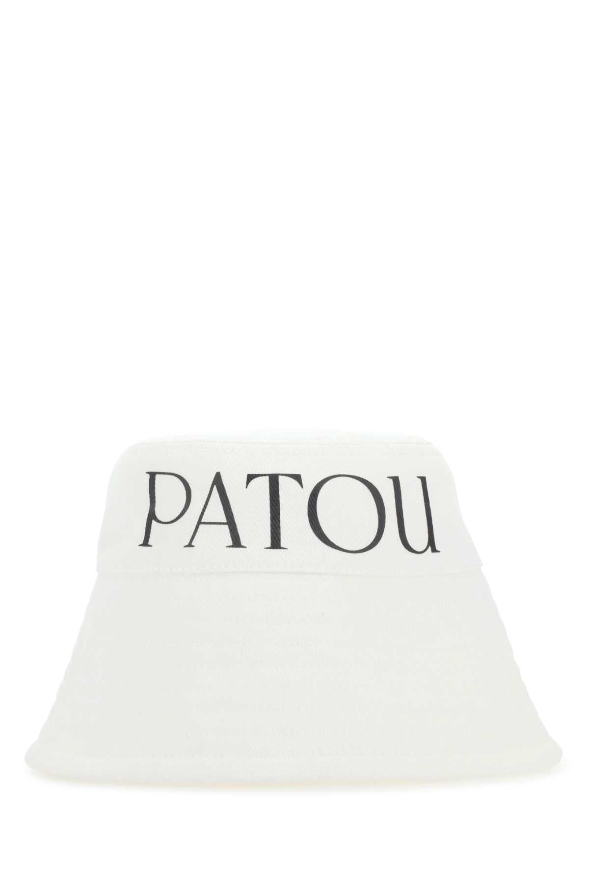PATOU Stylish Canvas Hat for Women - FW24 Collection