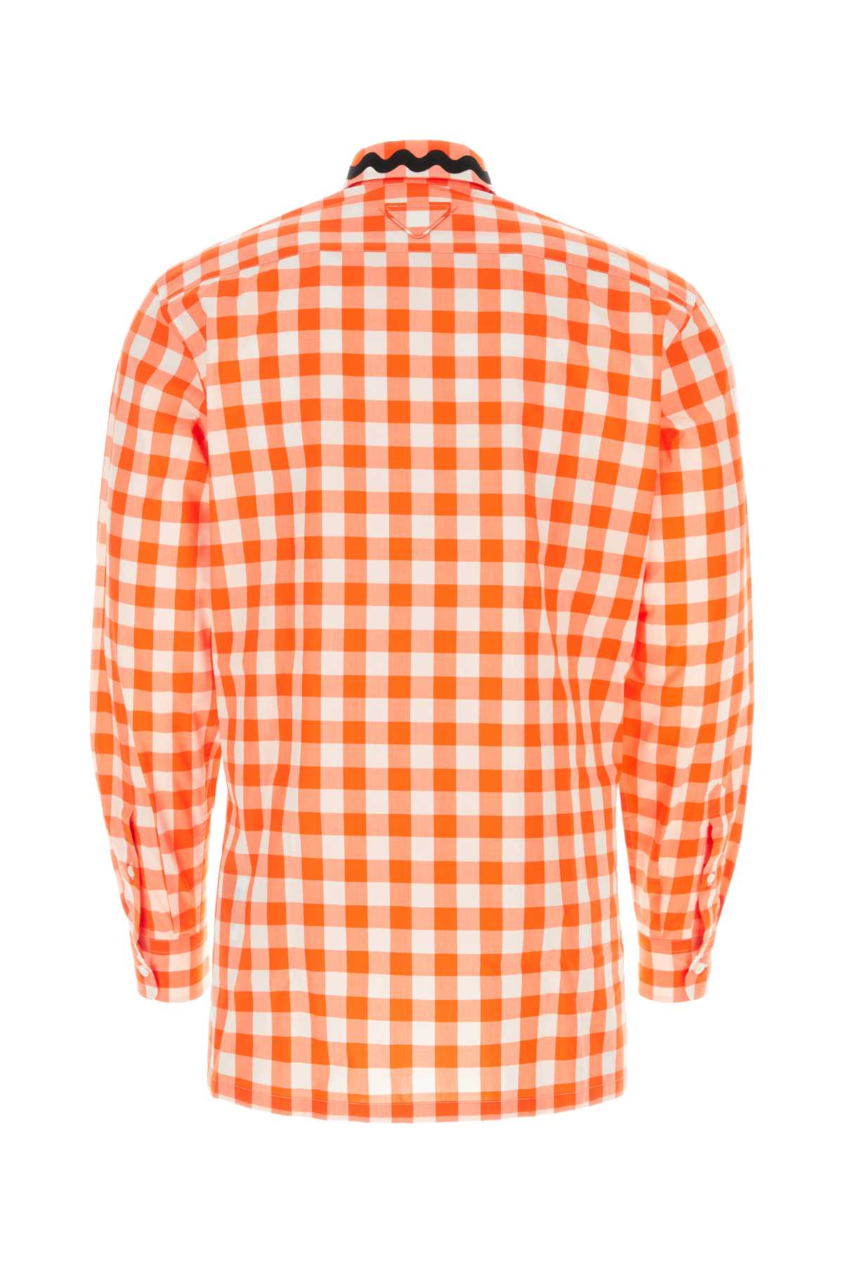 PRADA Embroidered Poplin Shirt for Men - Spring 23 Collection