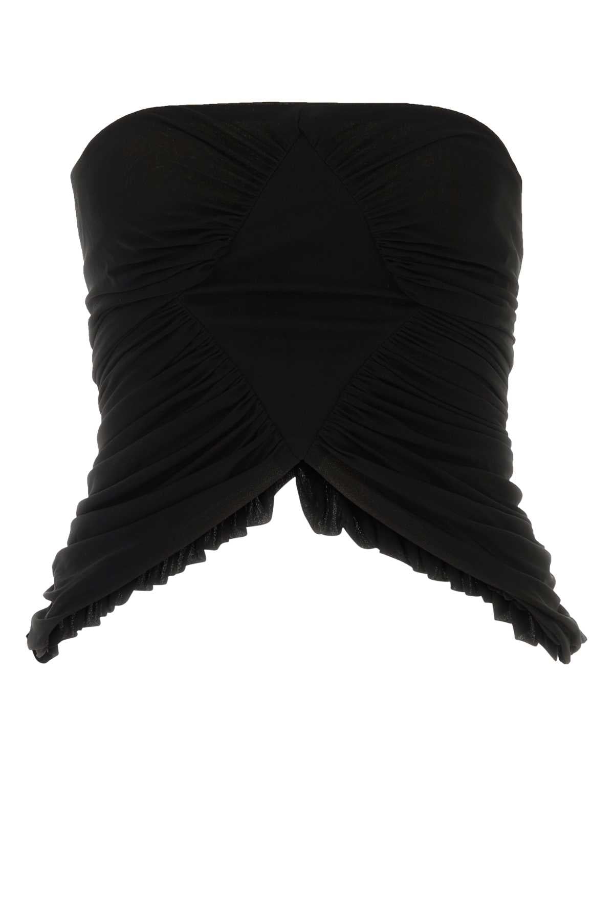 SAINT LAURENT Chic Cupro Top for Women - Seasonal Style