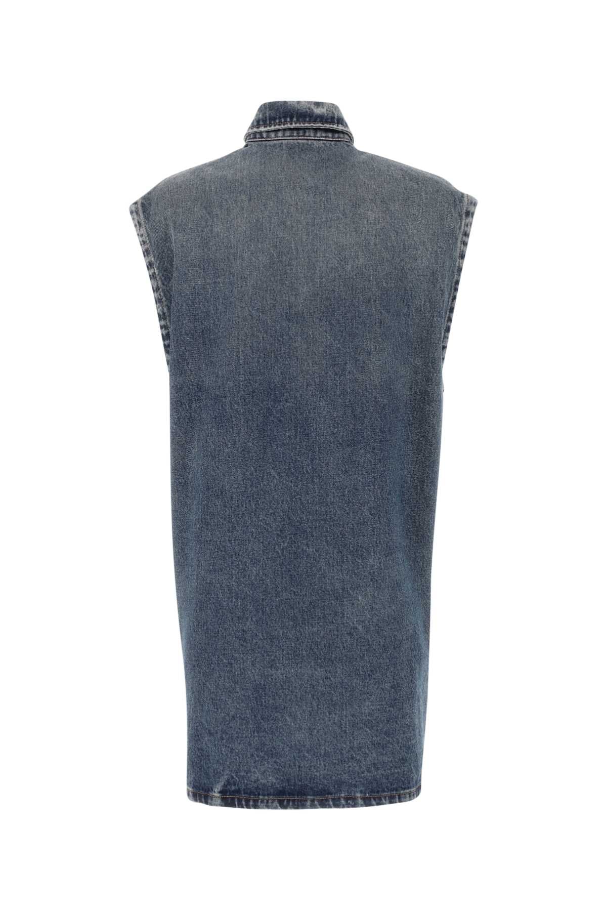PRADA Denim Sleeveless Shirt for Women