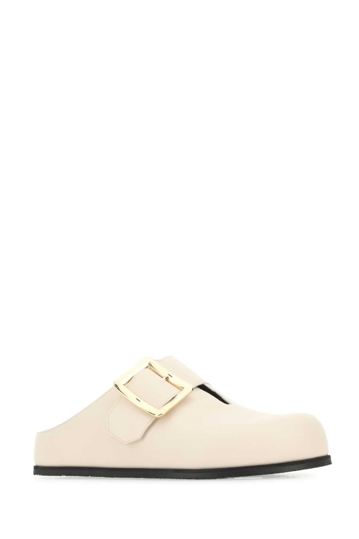 BALLY Luxe Leather Lulu Mini Slippers